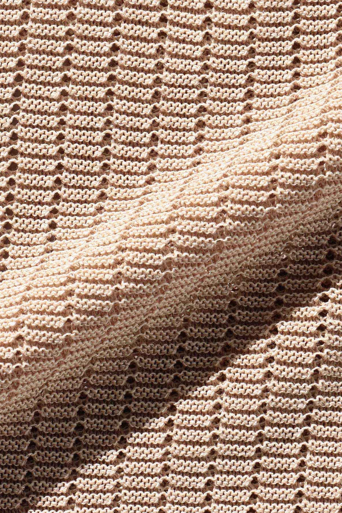Beams Plus - Knit Polo "WASHI" 2 Tone - Off White - Canoe Club