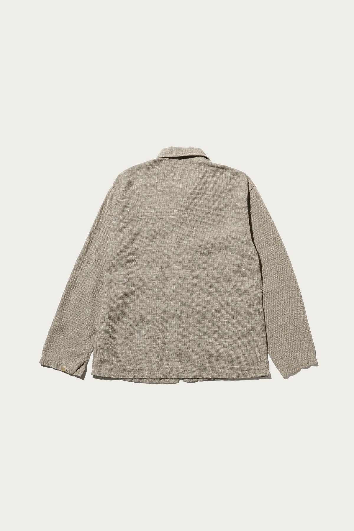 Beams Plus - MIL Chore Jacket Cotton Linen - Sand - Canoe Club
