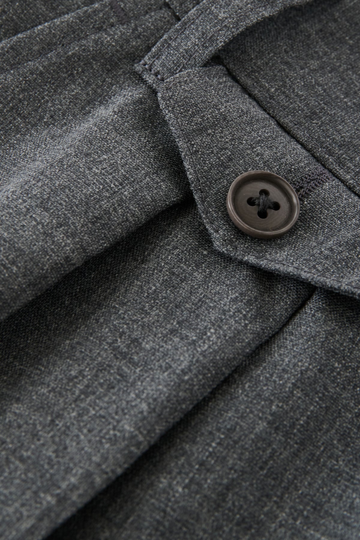 Beams Plus - Studio Nicholson x Beams+ Alvy Double Pleat Pant - Charcoal Marl - Canoe Club