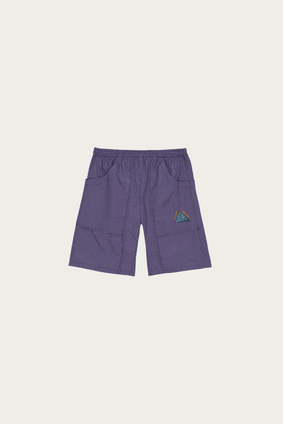 Brain Dead - Gridded Ripstop Utility Short - Blueberry - Canoe Club