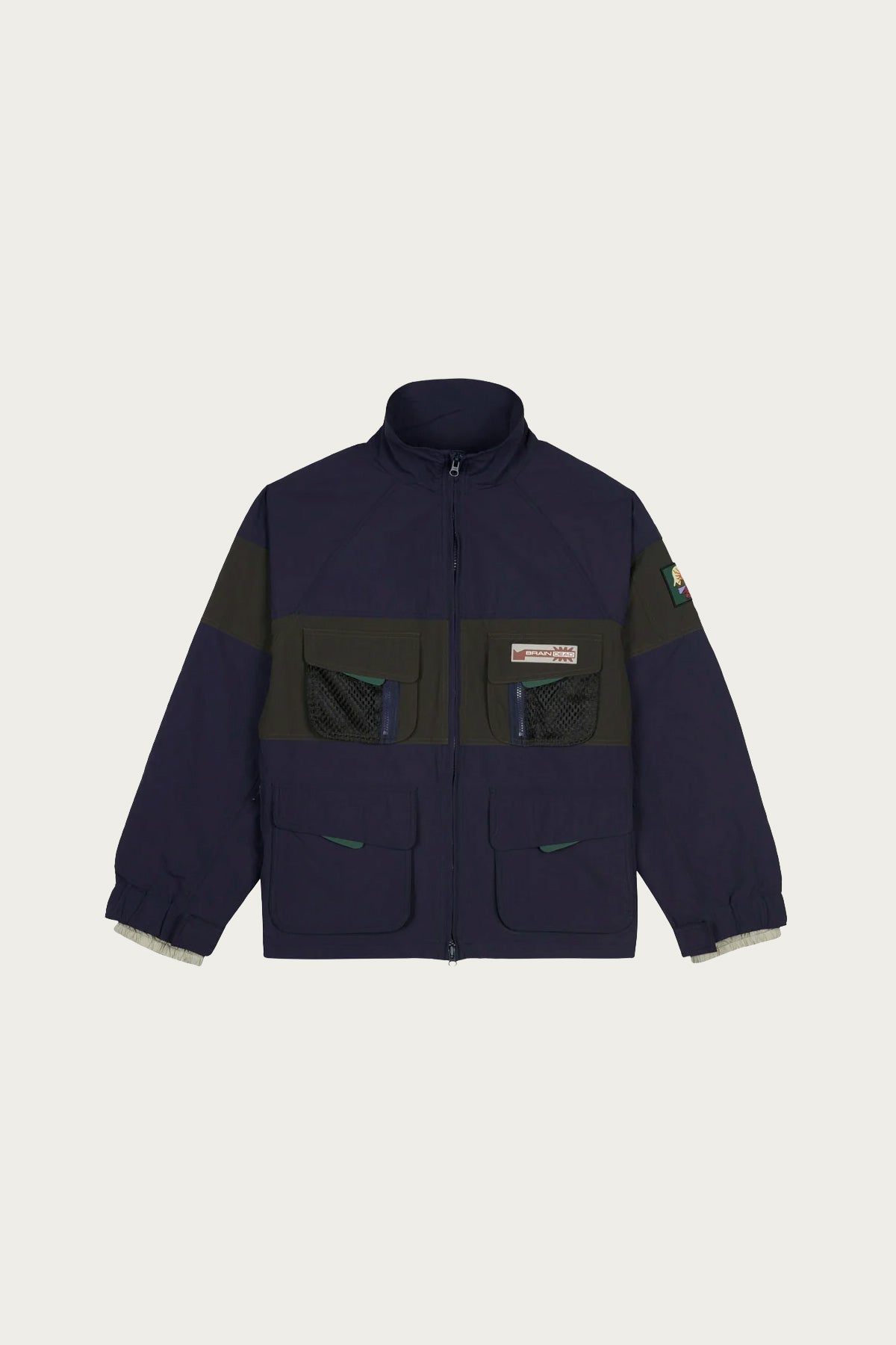 Brain Dead - Paneled Snow Jacket - Navy - Canoe Club