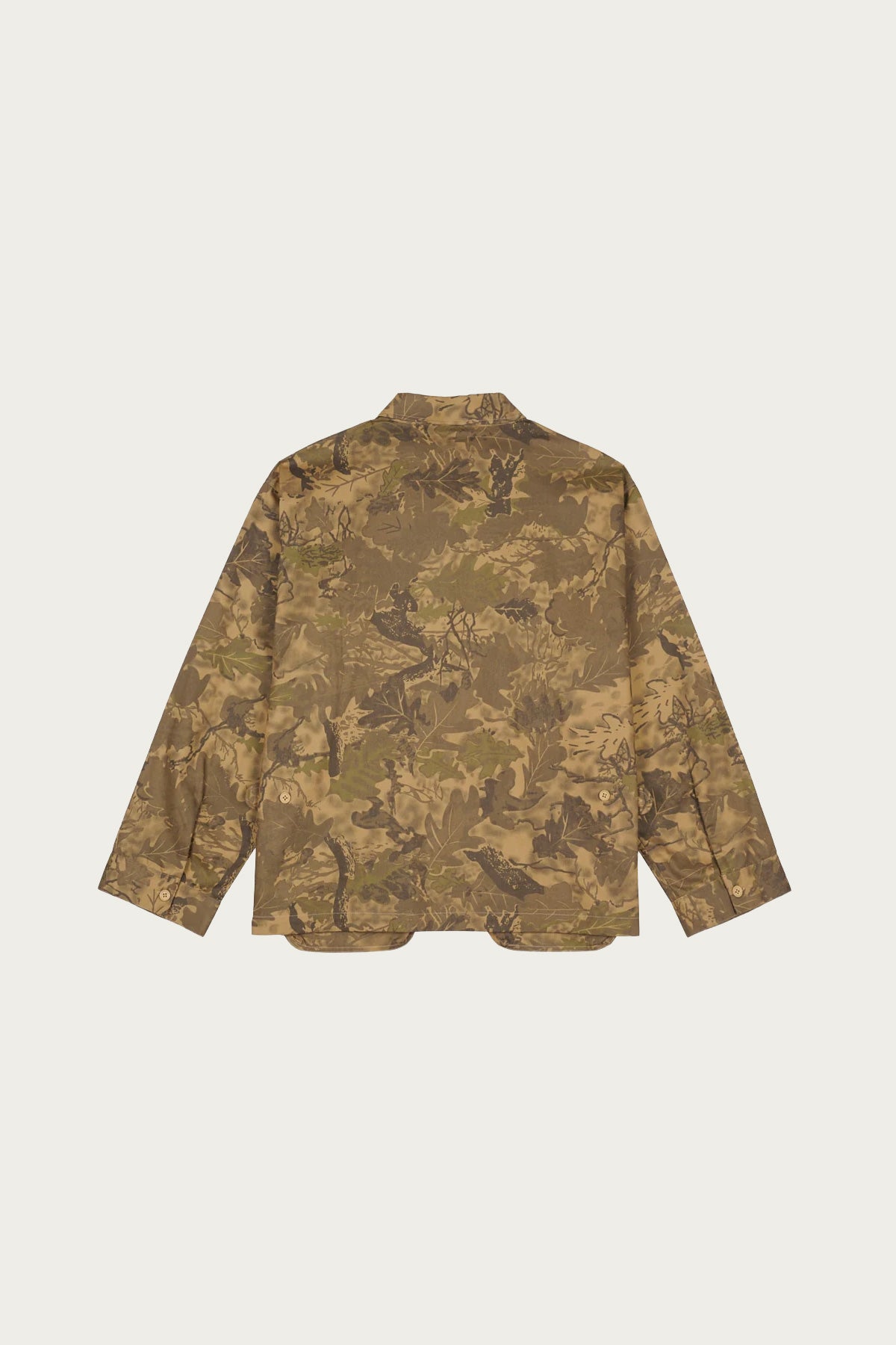 Brain Dead - Twill Military Shirt Jacket - Leaf Camo - Canoe Club