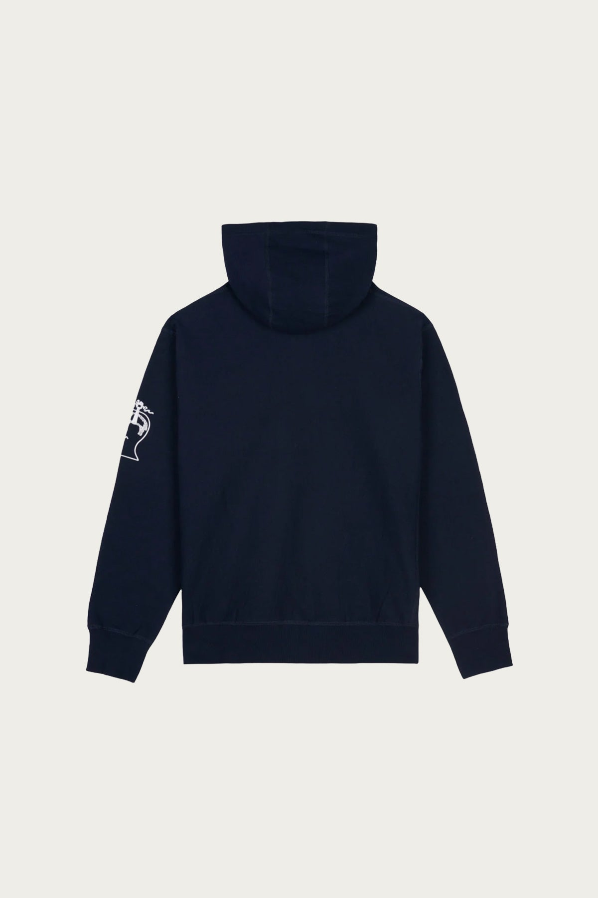 Brain Dead - Brain Dead x Brooks Brothers California Logo Zip Hoodie - Navy - Canoe Club