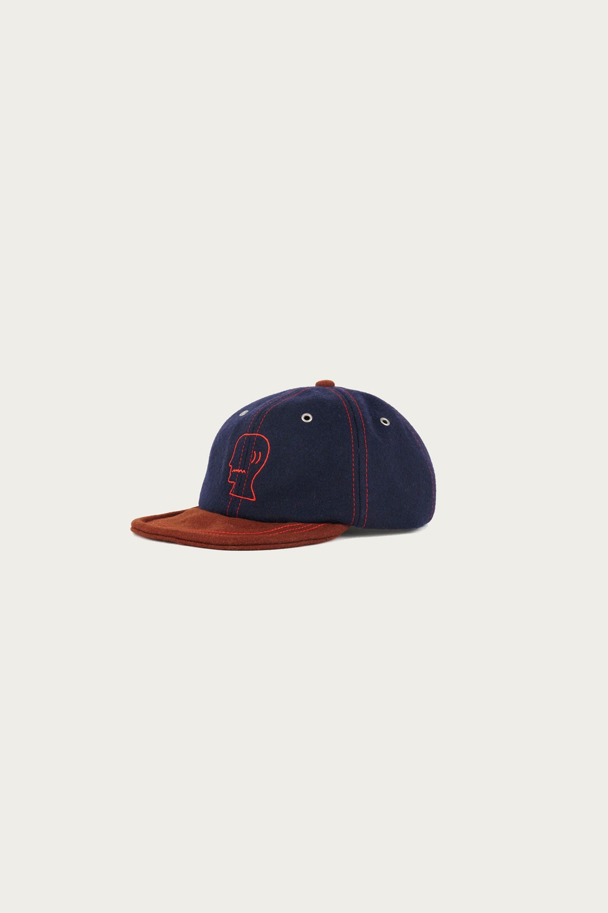Brain Dead - Flannel Wire Brim Hat - Navy - Canoe Club