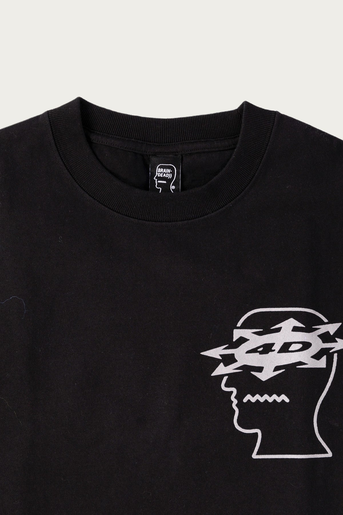 Brain Dead - Neuro Free Association Tee - Washed Black - Canoe Club