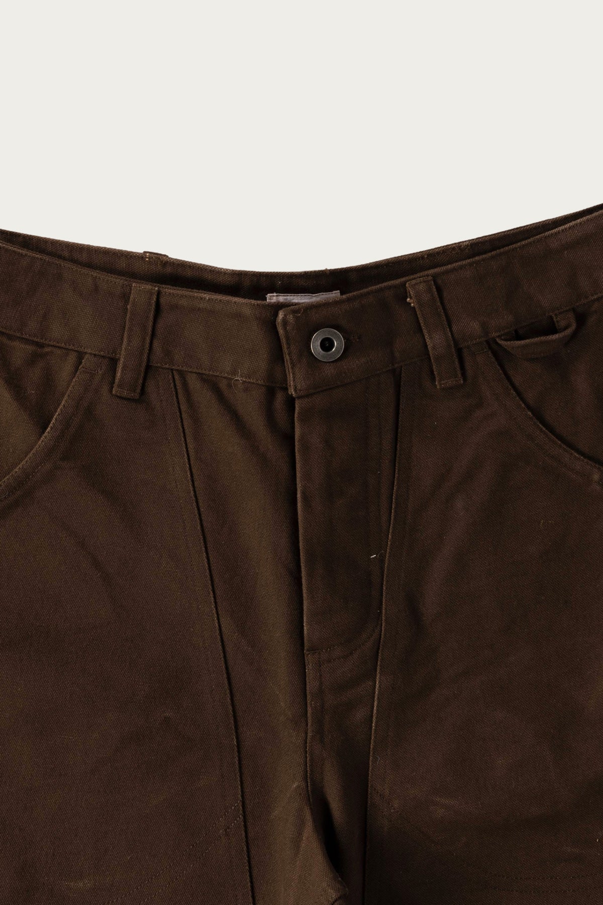 BY J.WU - Carrier Pants - Slate Brown - Canoe Club