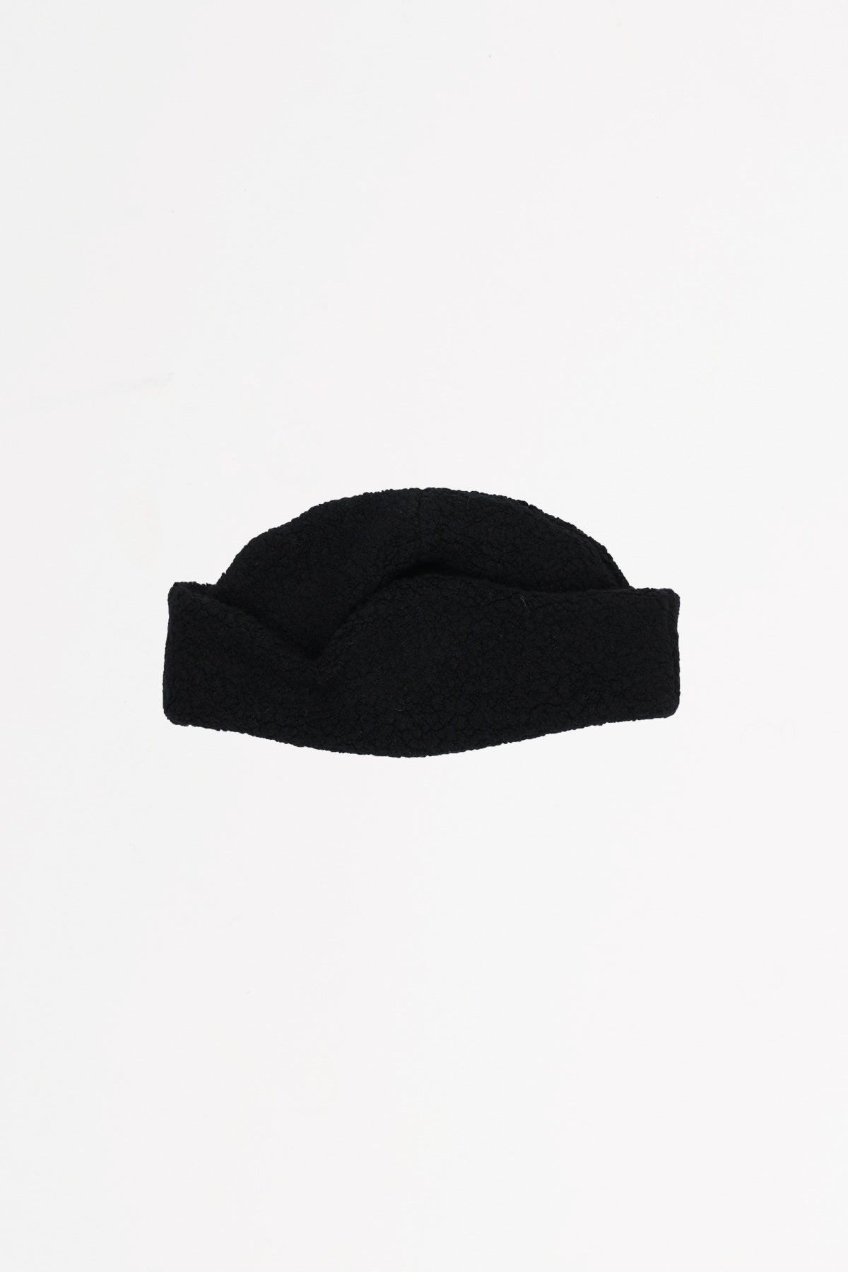 Cableami - Recycled Wool Watchcap w/ Earflap - Black - Canoe Club