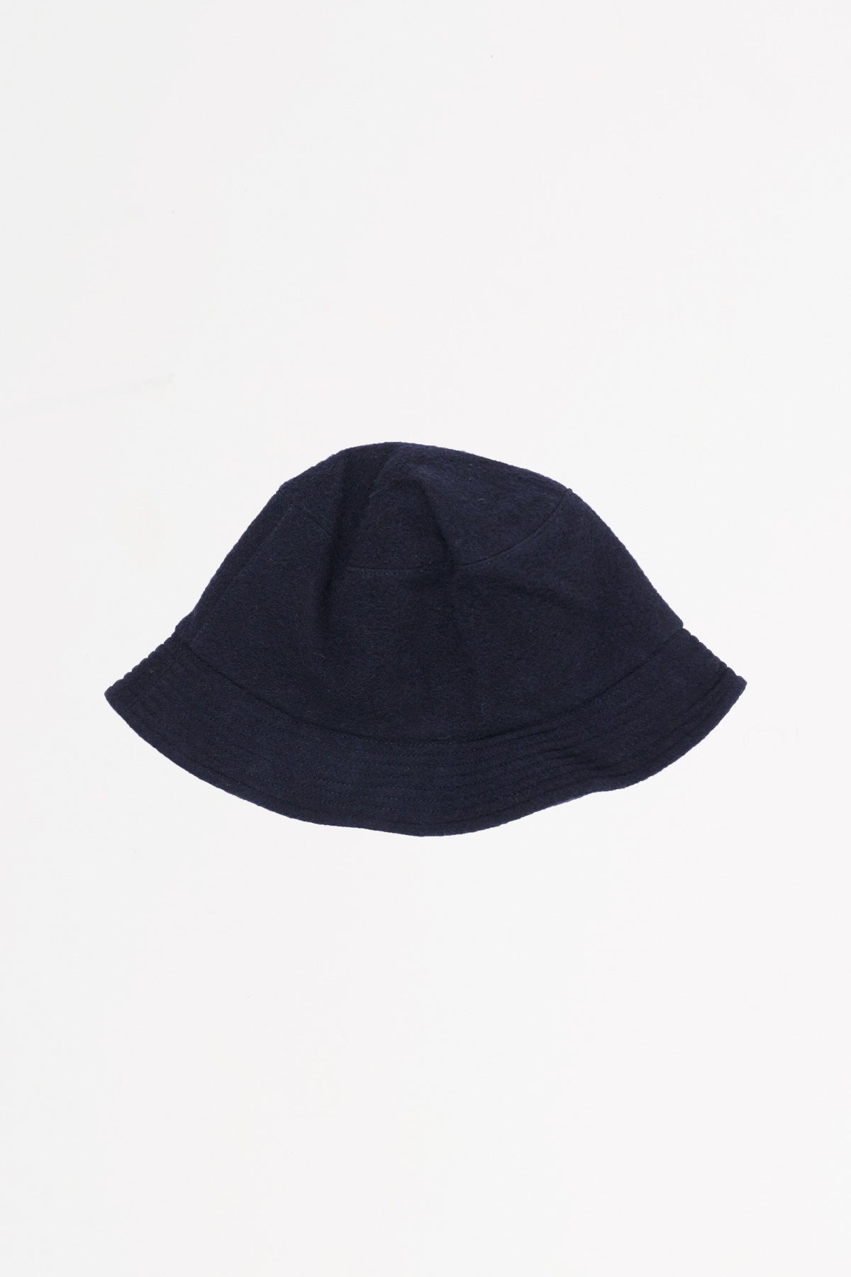 Cableami - Wool Flannel Bucket Hat - Navy - Canoe Club