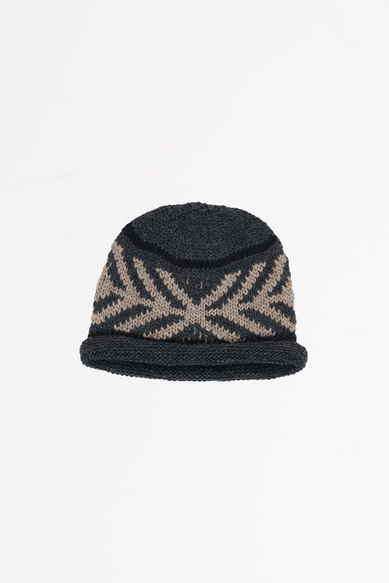 Cabelami Wool Jacquard Watchcap | Gray | Canoe Club