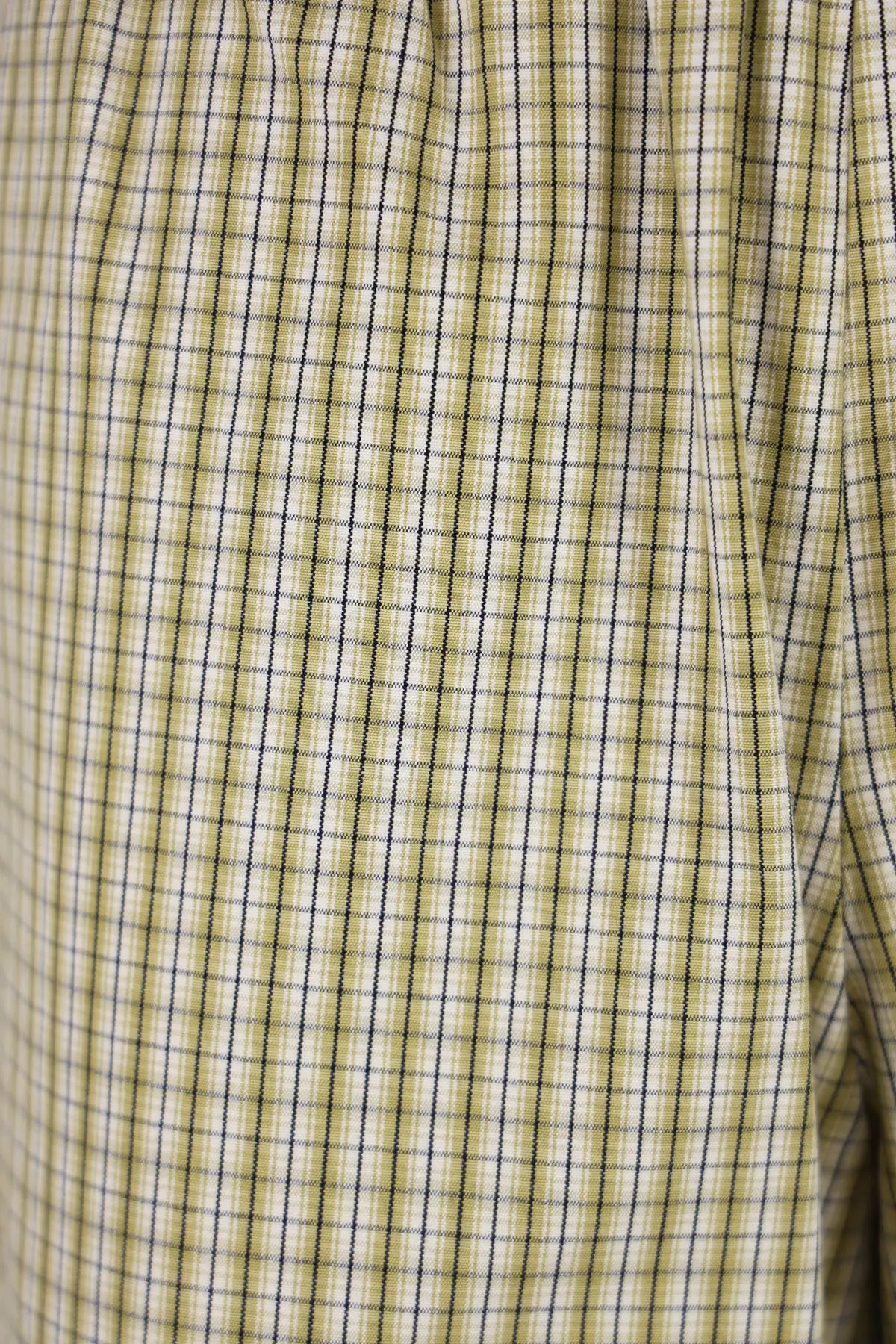 Camiel Fortgens - Custom Cotton Pants Cu Cu Pants - Green Check - Canoe Club
