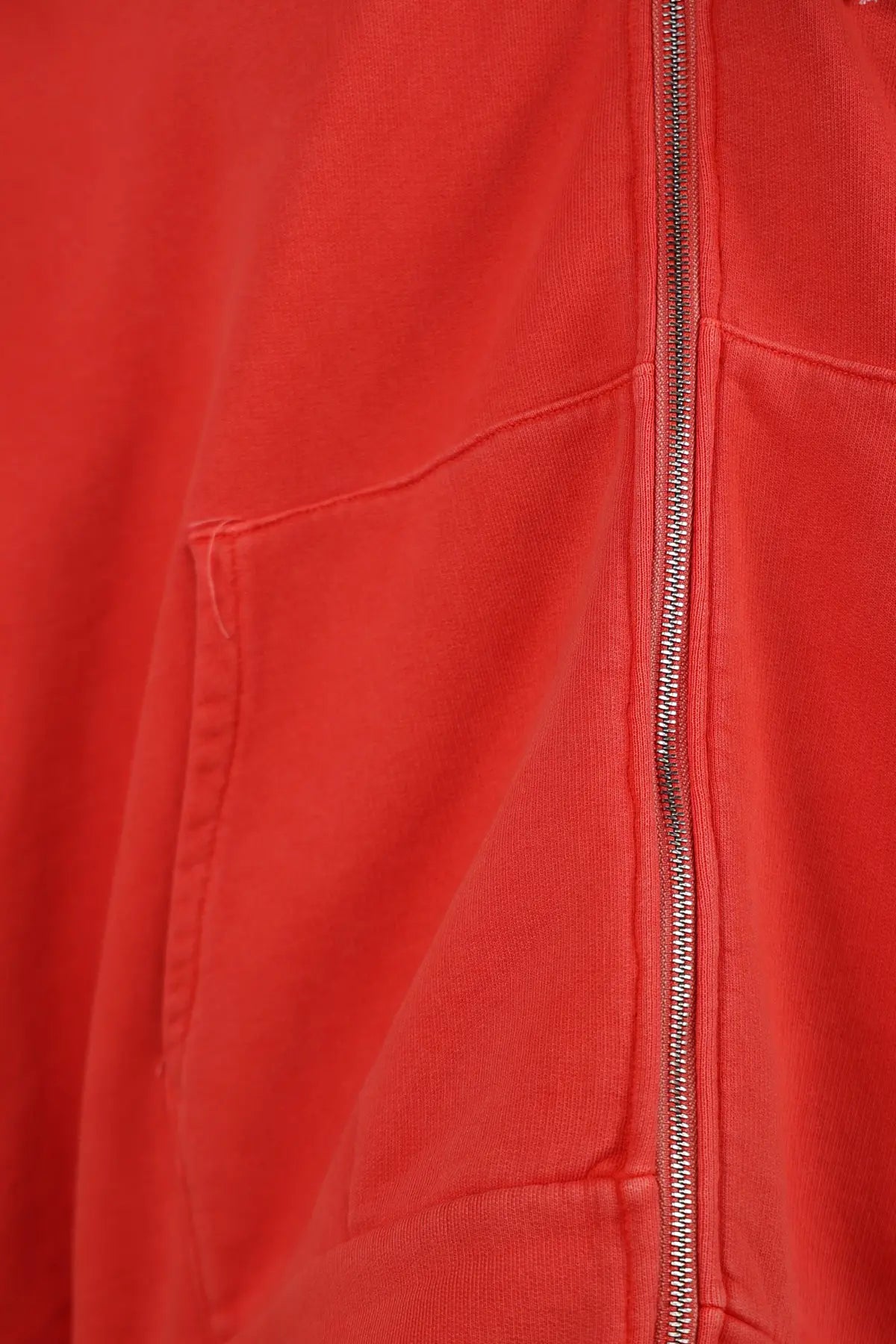 Camiel Fortgens - Heavy Sweat Jersey Zip Hoodie - Red Old Dye - Canoe Club