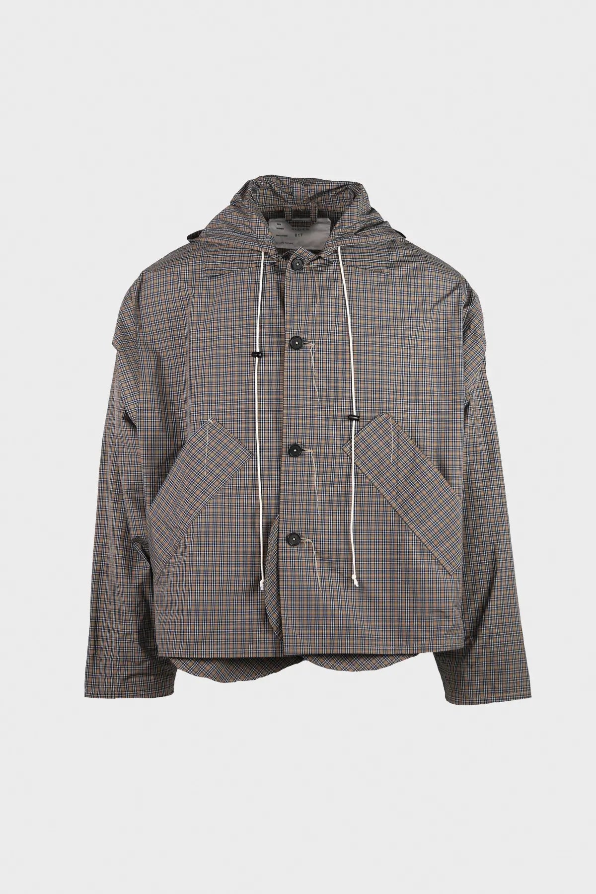 Camiel Fortgens - Oversized Short Mack - Brown Check - Canoe Club