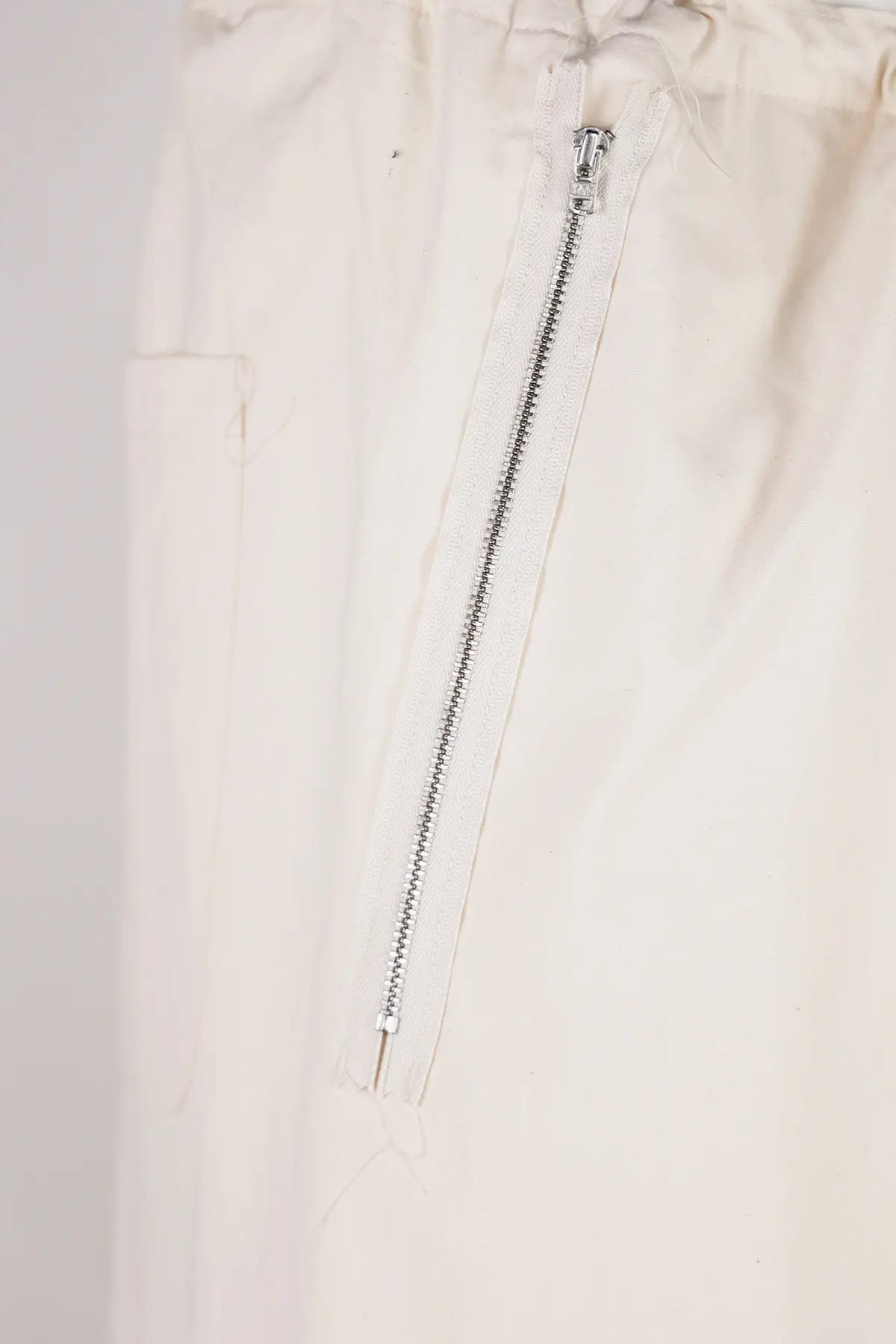 Camiel Fortgens - Sun-Dried Canvas Simple Pants - White - Canoe Club