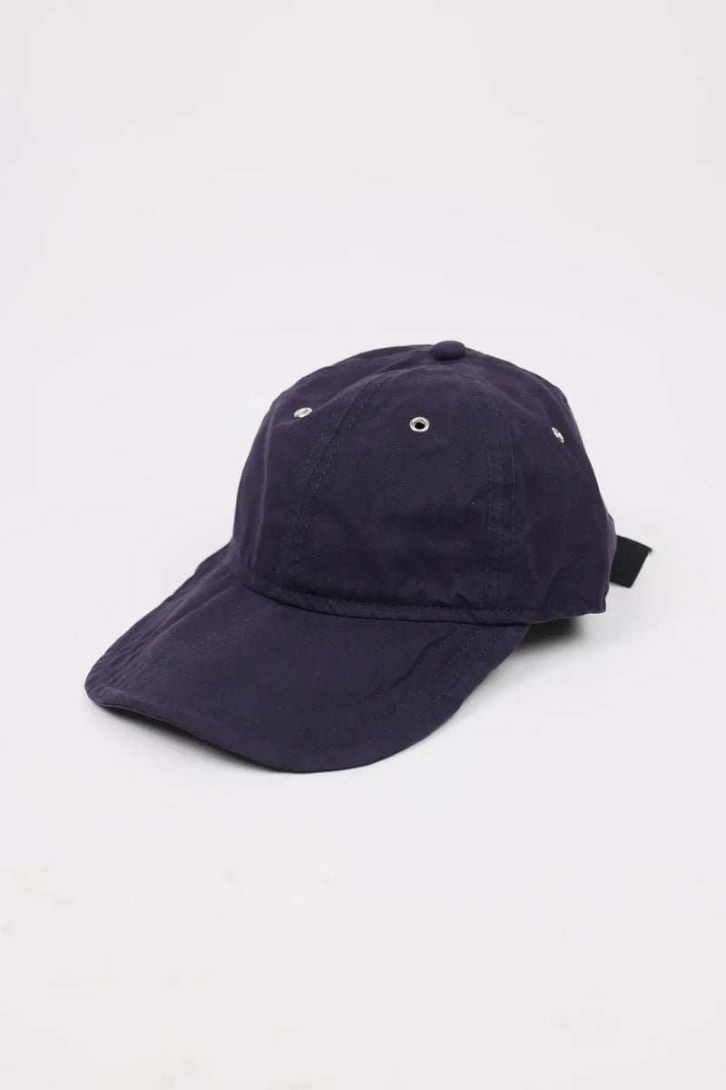 Camiel Fortgens Waxed Cotton Cap | Blue | Canoe Club