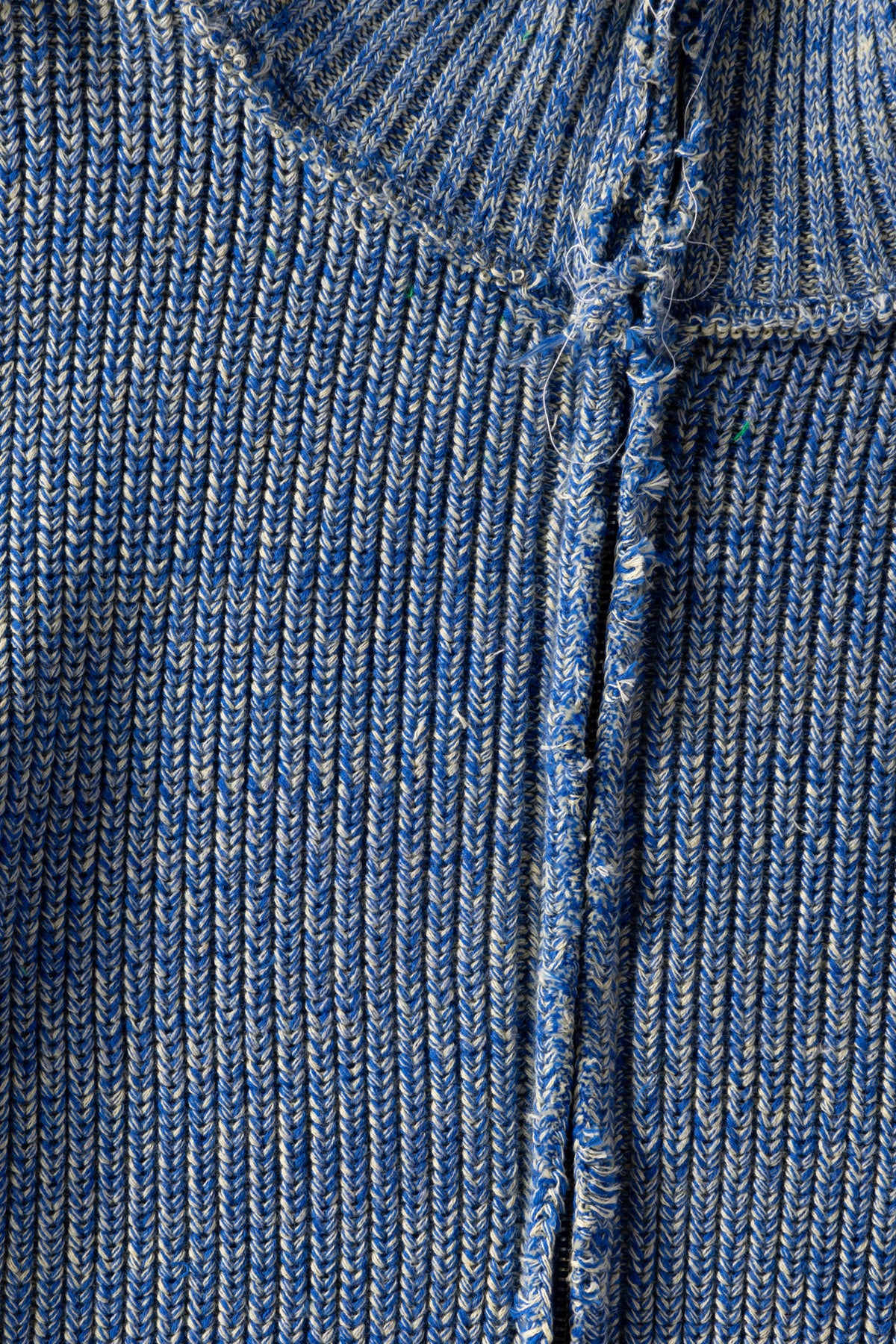 Camiel Fortgens - Zip Up Knit - Blue/Yellow - Canoe Club