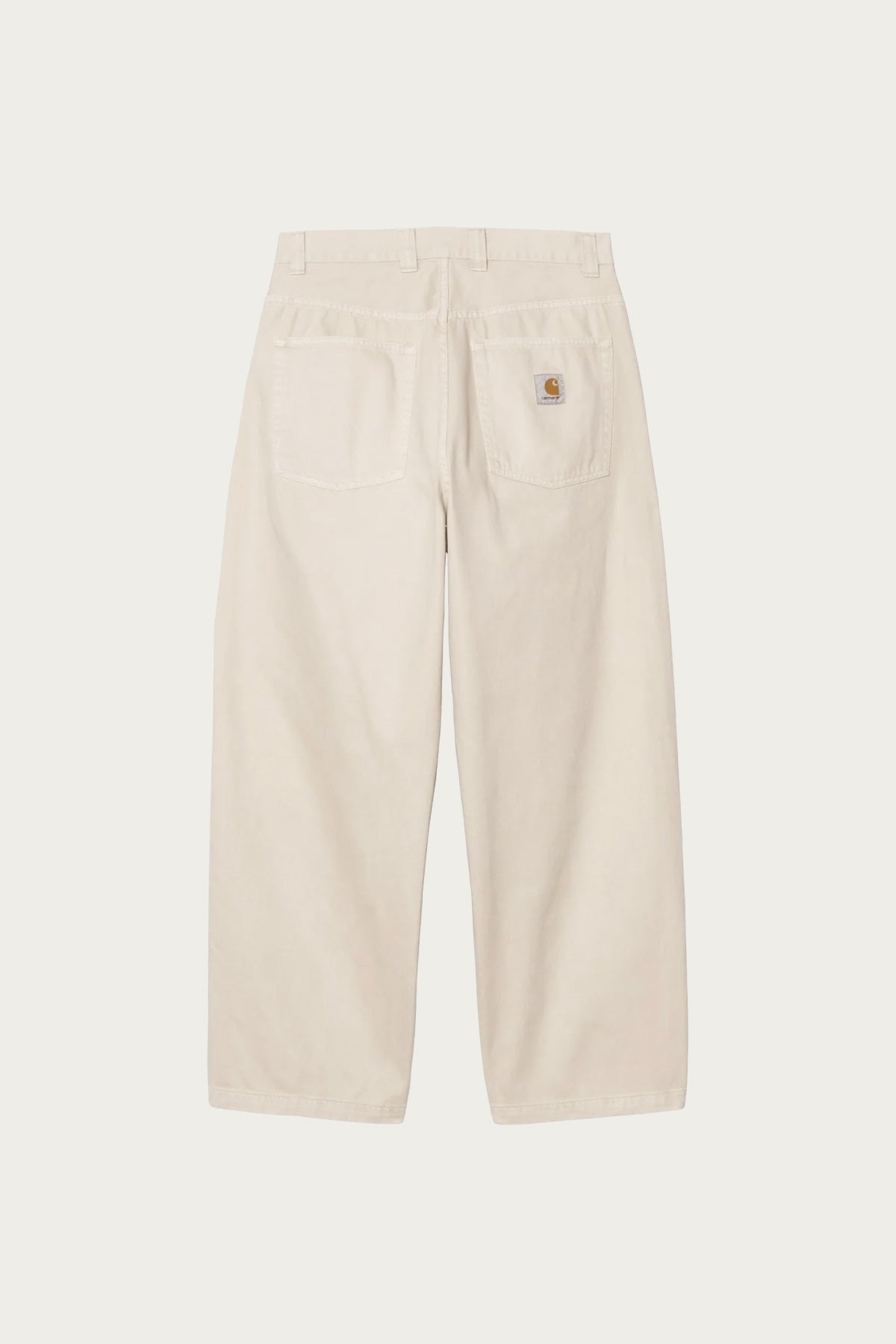Carhartt Work In Progress - Brandon Pant - Fleur De Sel Stone Dyed - Canoe Club