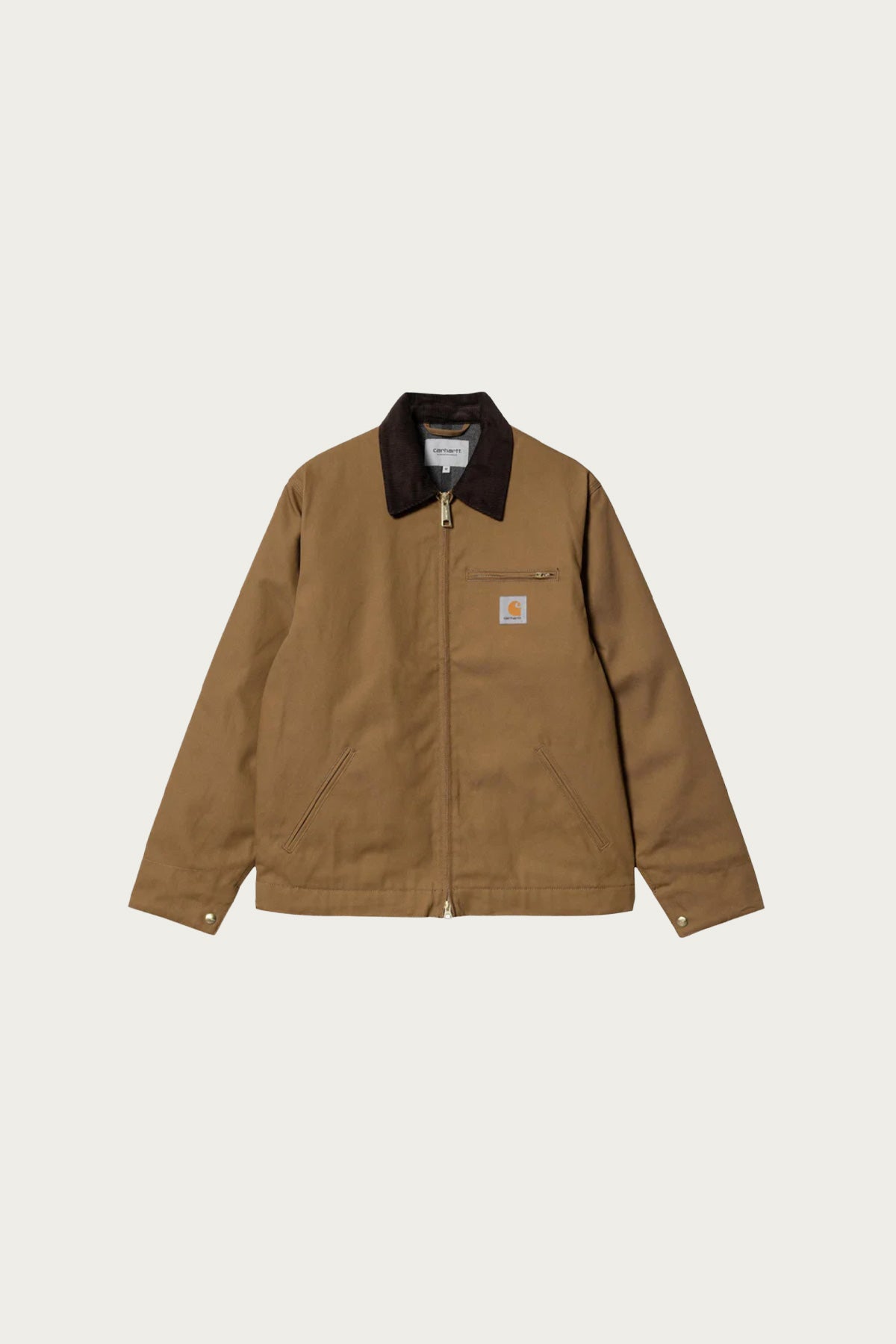 Carhartt Work In Progress - Detroit Jacket - Hamilton Brown/Tobacco Rinsed - Canoe Club
