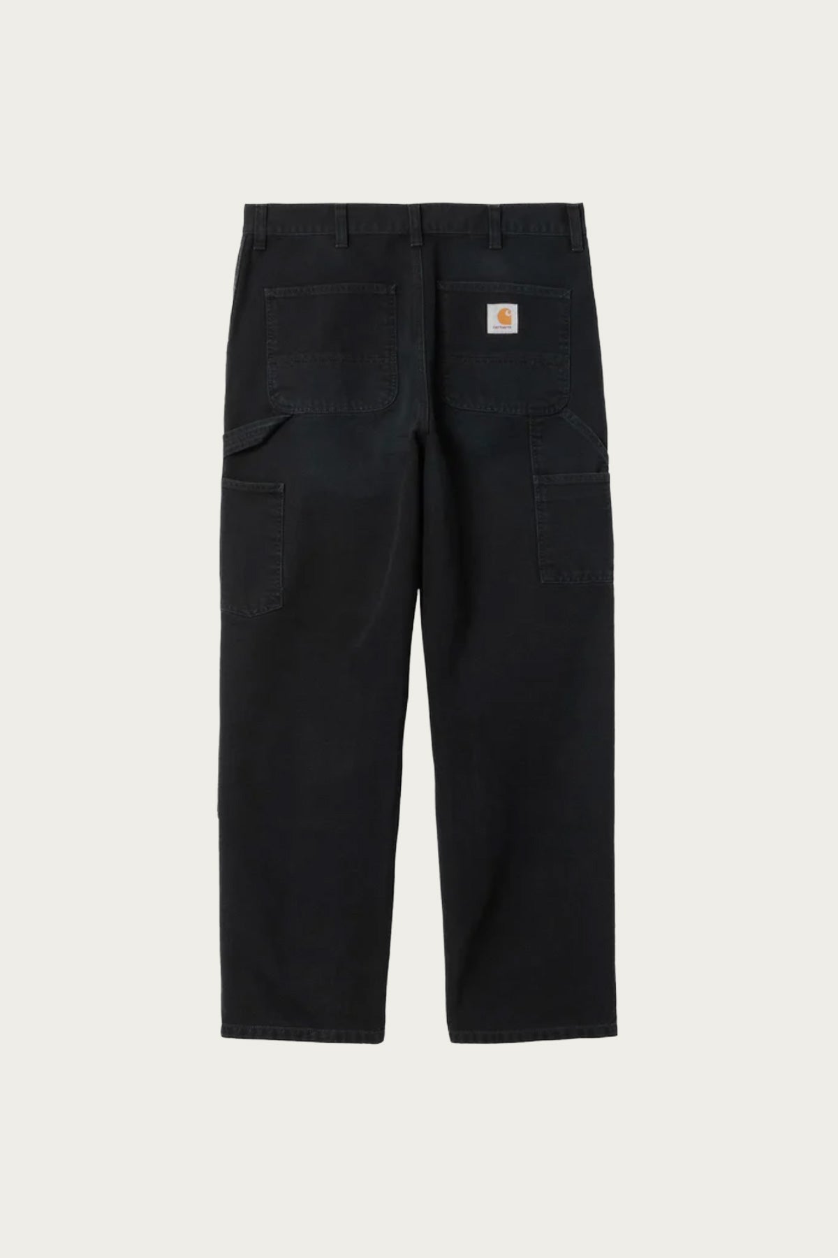 Carhartt Work In Progress - Double Knee Pant - Black Stone Canvas - Canoe Club