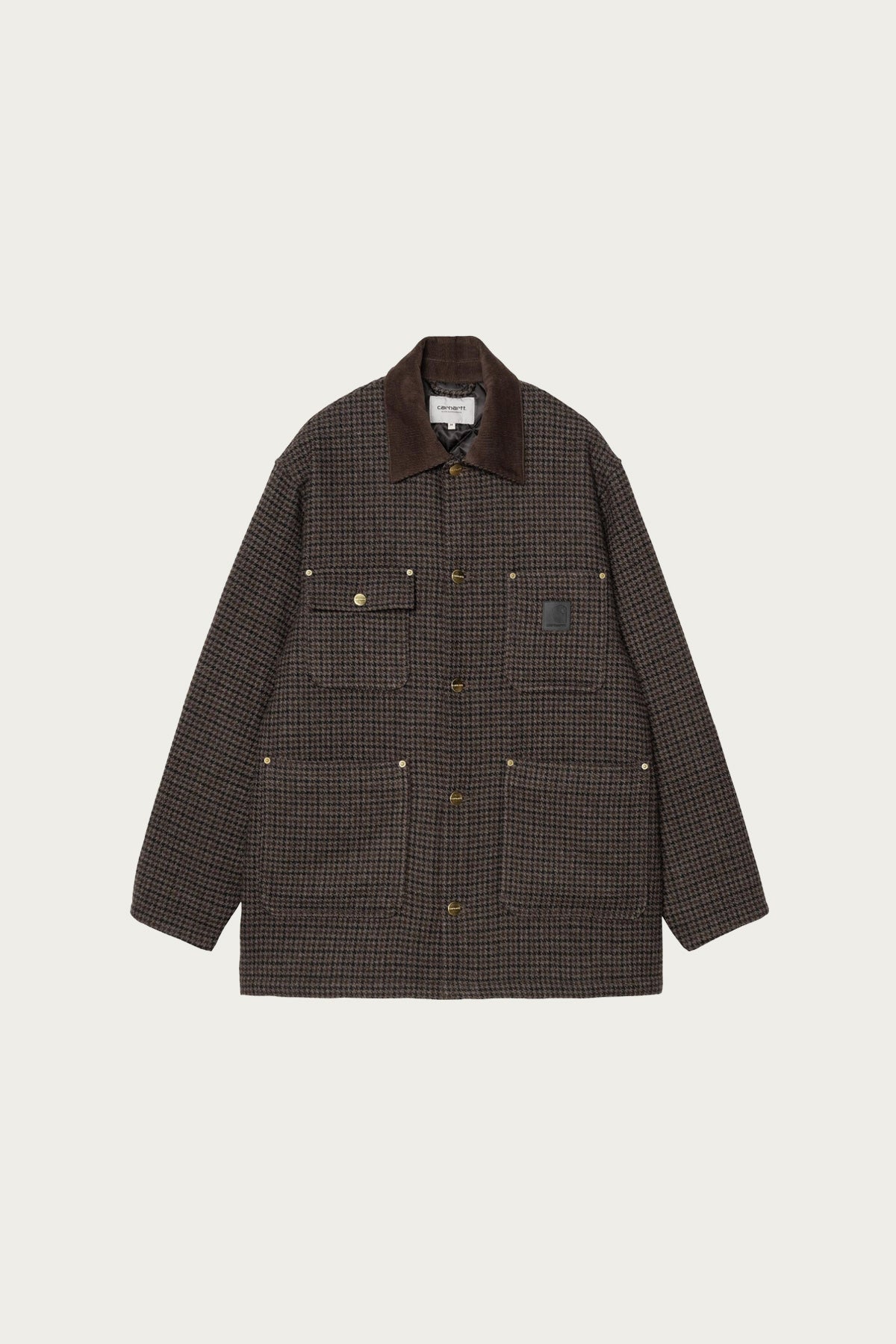Carhartt Work In Progress - Lowis Chore Coat - Lowis Houndstooth/Vitola Heather - Canoe Club