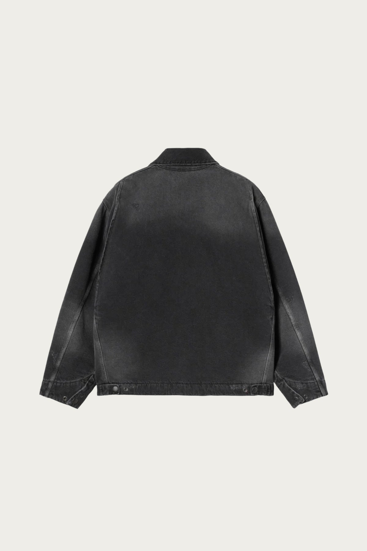 Carhartt Work In Progress - OG Detroit Jacket - Black Grind Wash - Canoe Club
