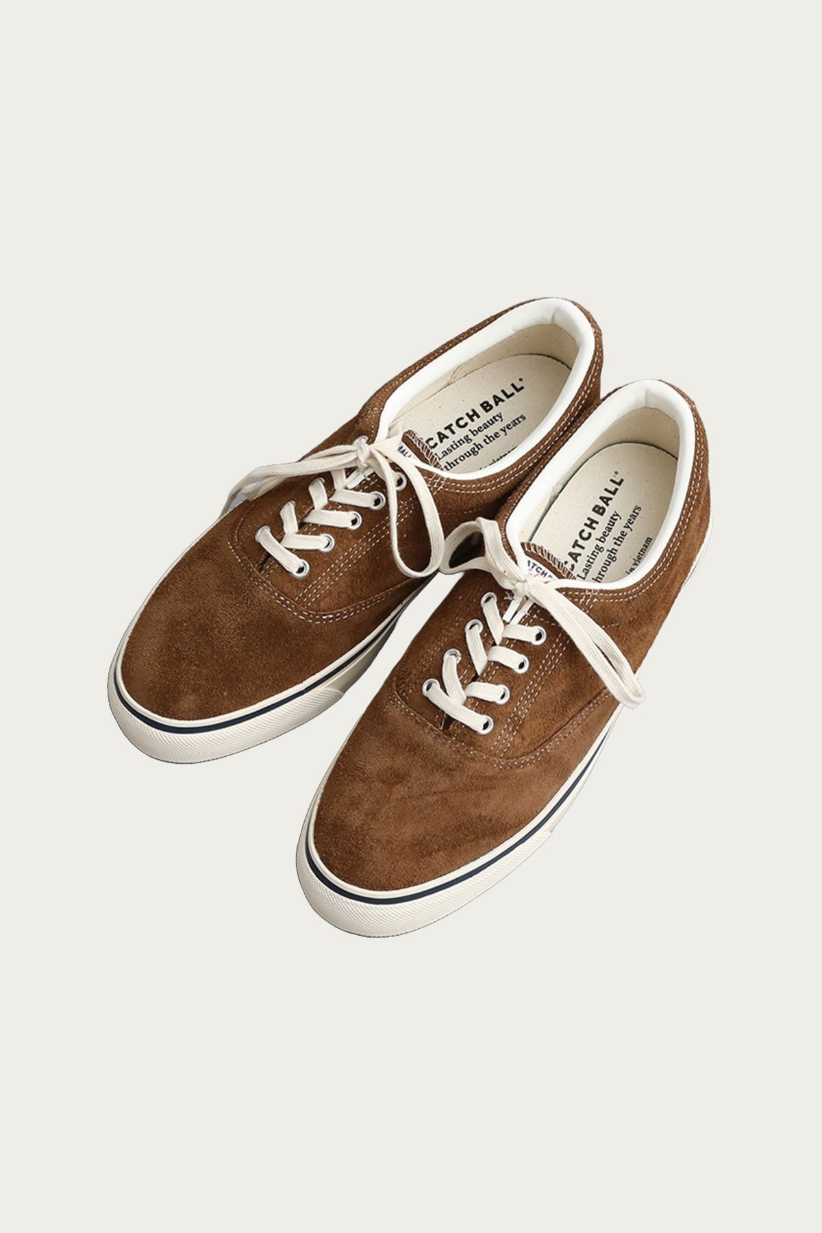 Catch Ball - D-02 - Suede Brown - Canoe Club