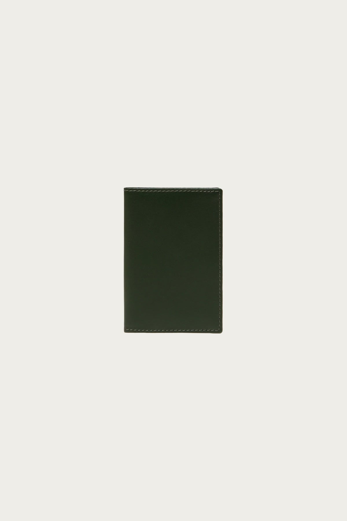 Comme des Garçons WALLET - Classic Leather Wallet - Bottle Green - Canoe Club