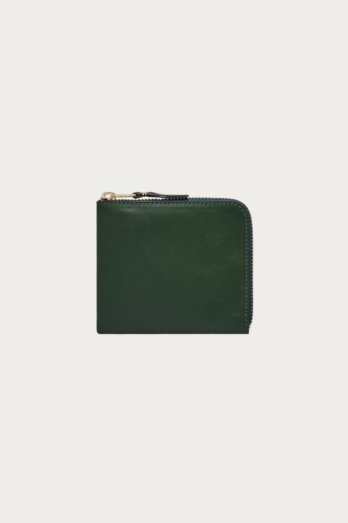 Comme des Garçons WALLET - Zip-Around Wallet - Bottle Green - Canoe Club