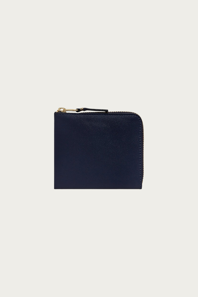Comme des Garçons WALLET Zip-Around Wallet | Navy | Canoe Club