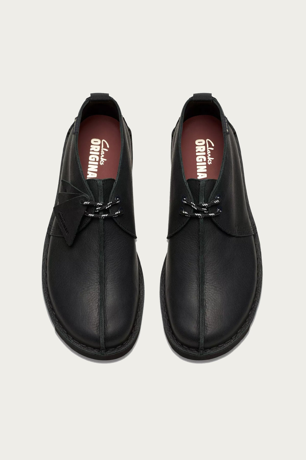 Clarks - Desert Trek GTX - Black Leather - Canoe Club