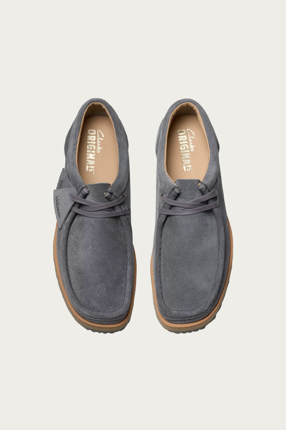 Clarks - Walla Scout Lo - Grey Suede - Canoe Club