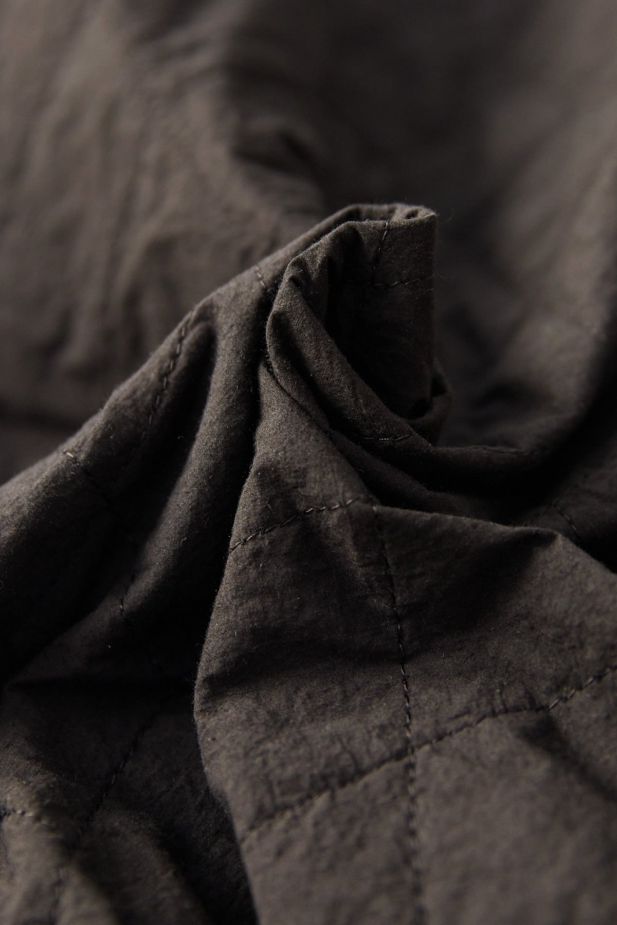 CONFECT - Quilted Zip Blouson - Ink Black - Canoe Club