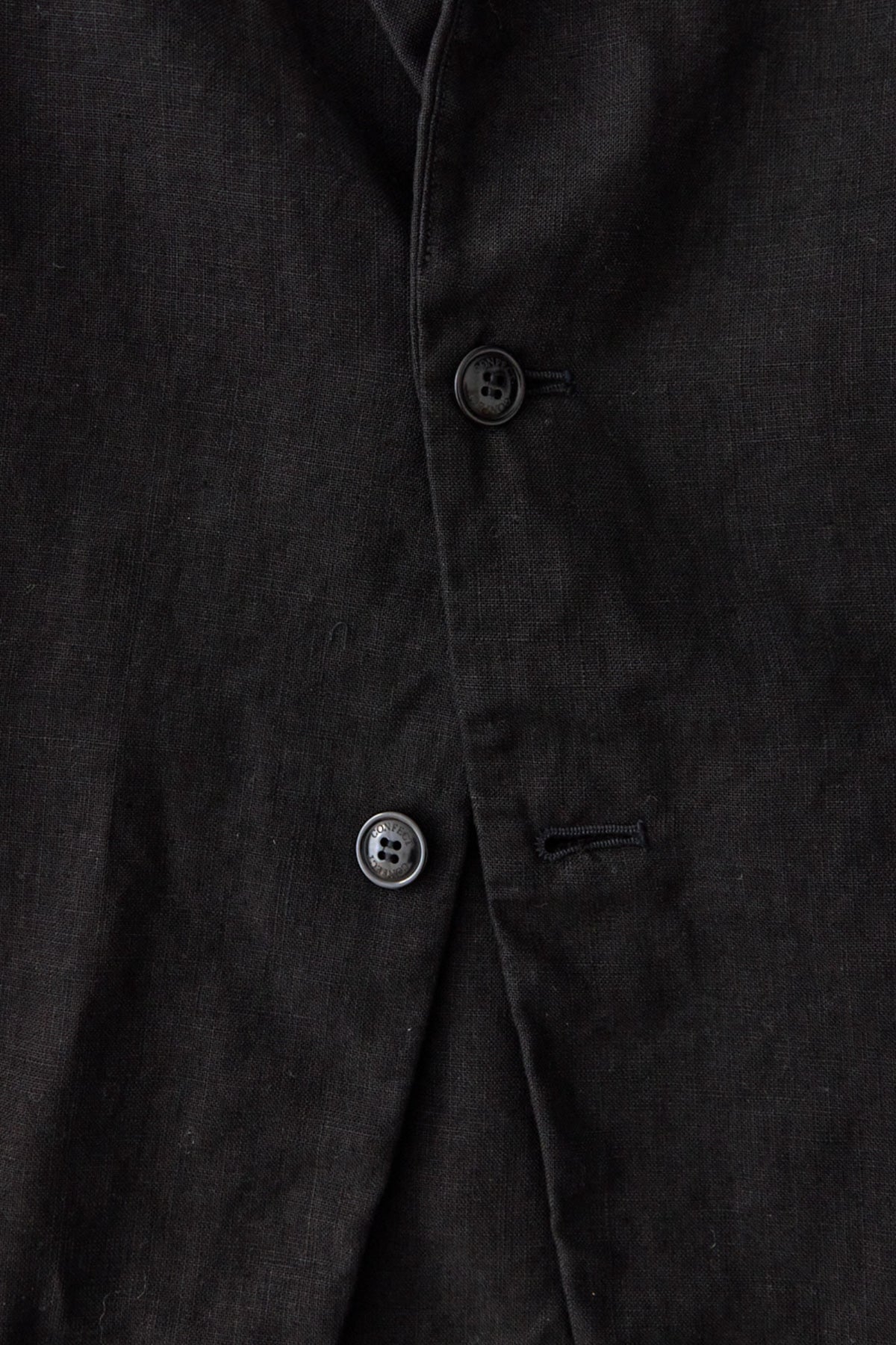 CONFECT - Linen Canvas Jacket - Black - Canoe Club