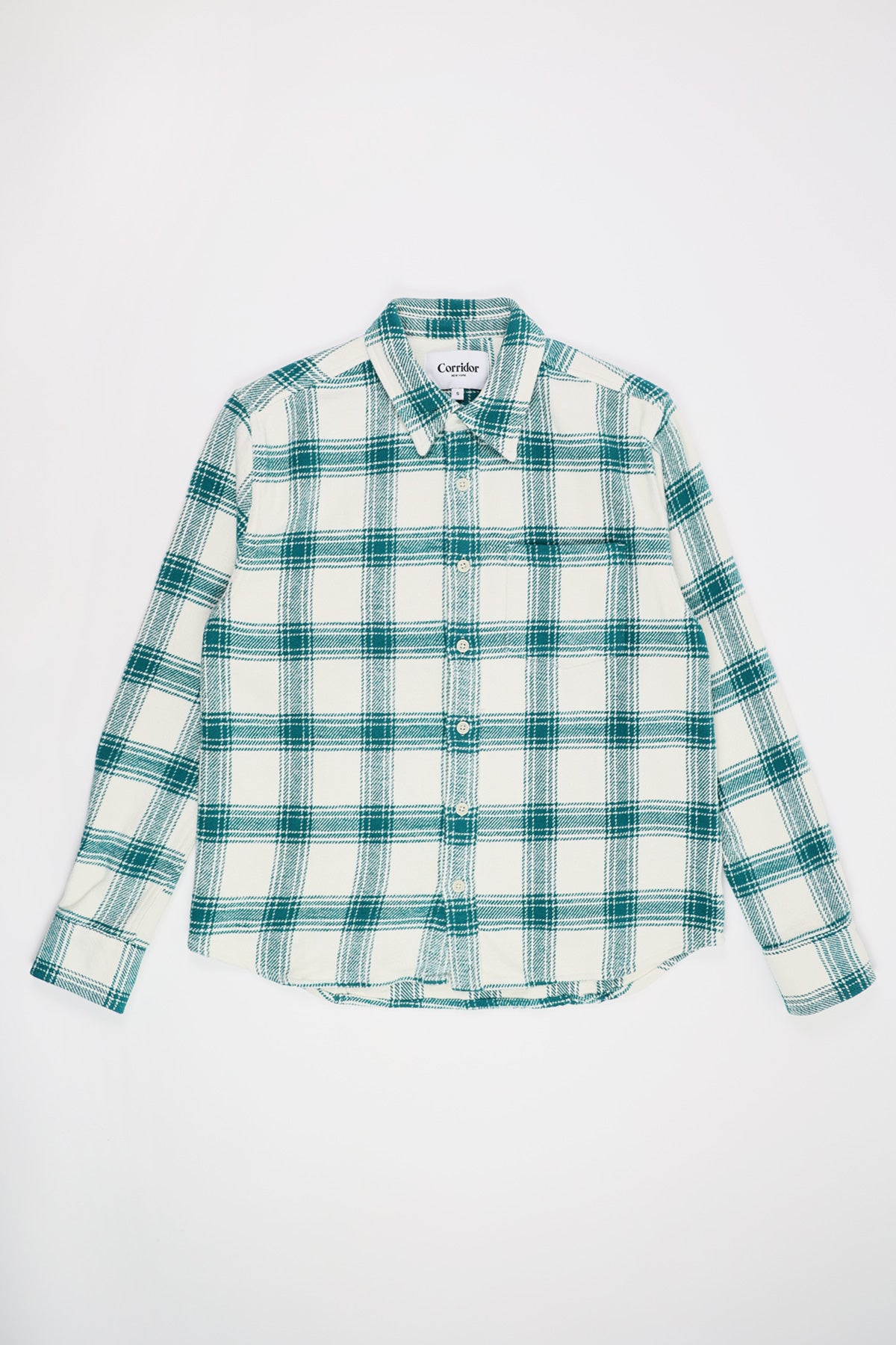 Corridor - Jewel Plaid Longsleeve - Natural - Canoe Club