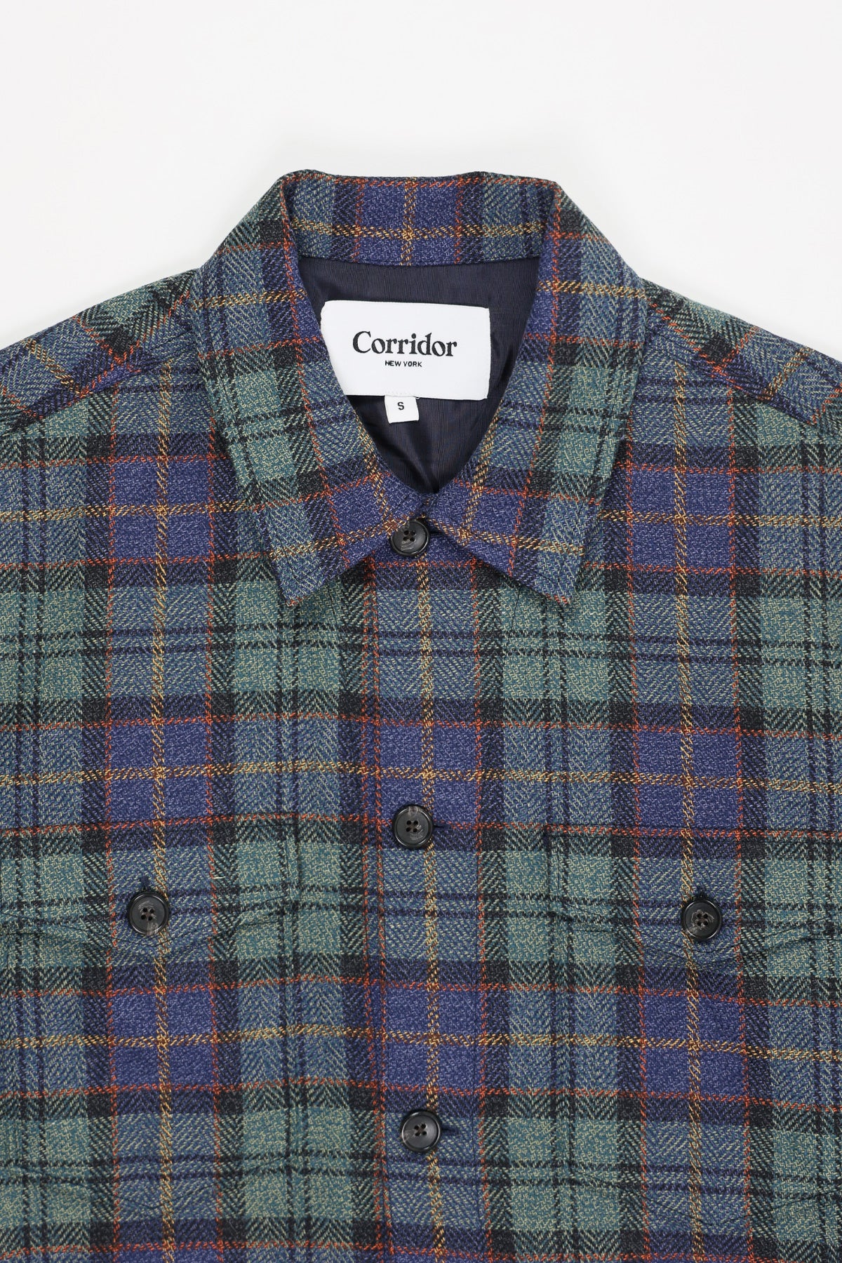Corridor - Plaid Military Jacket - Blackwatch - Canoe Club