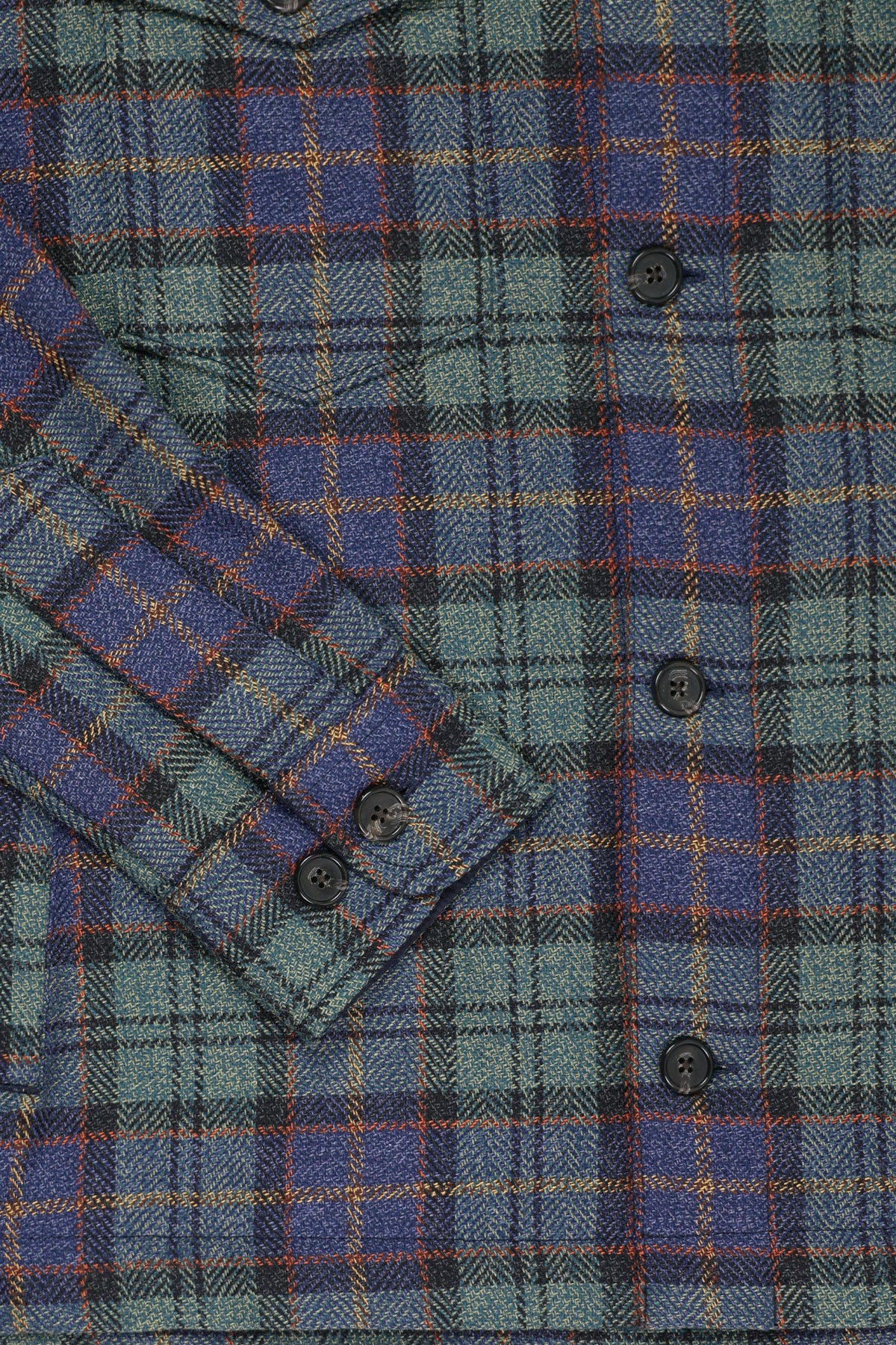 Corridor - Plaid Military Jacket - Blackwatch - Canoe Club
