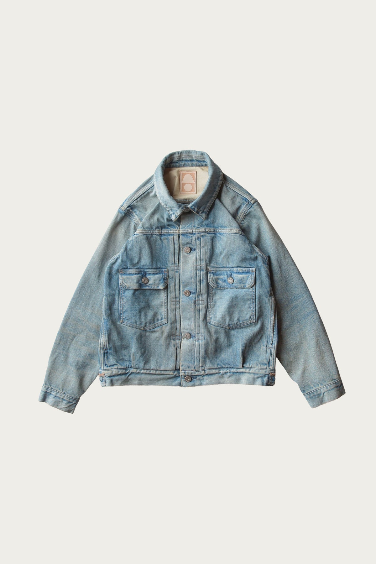 Cottle - C.T.L. Neo Type 2nd Denim Jacket - Bengara (Indian Red) - Light Indigo - Canoe Club