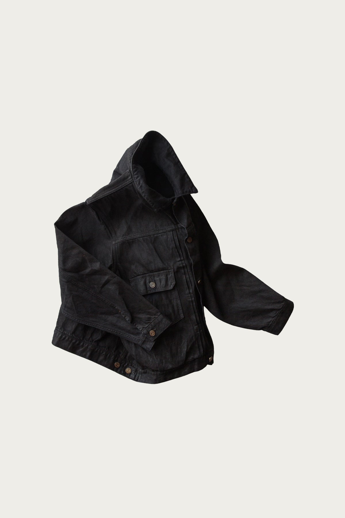 Cottle - C.T.L. Neo Type 2nd Denim Jacket - Black Vein - Canoe Club