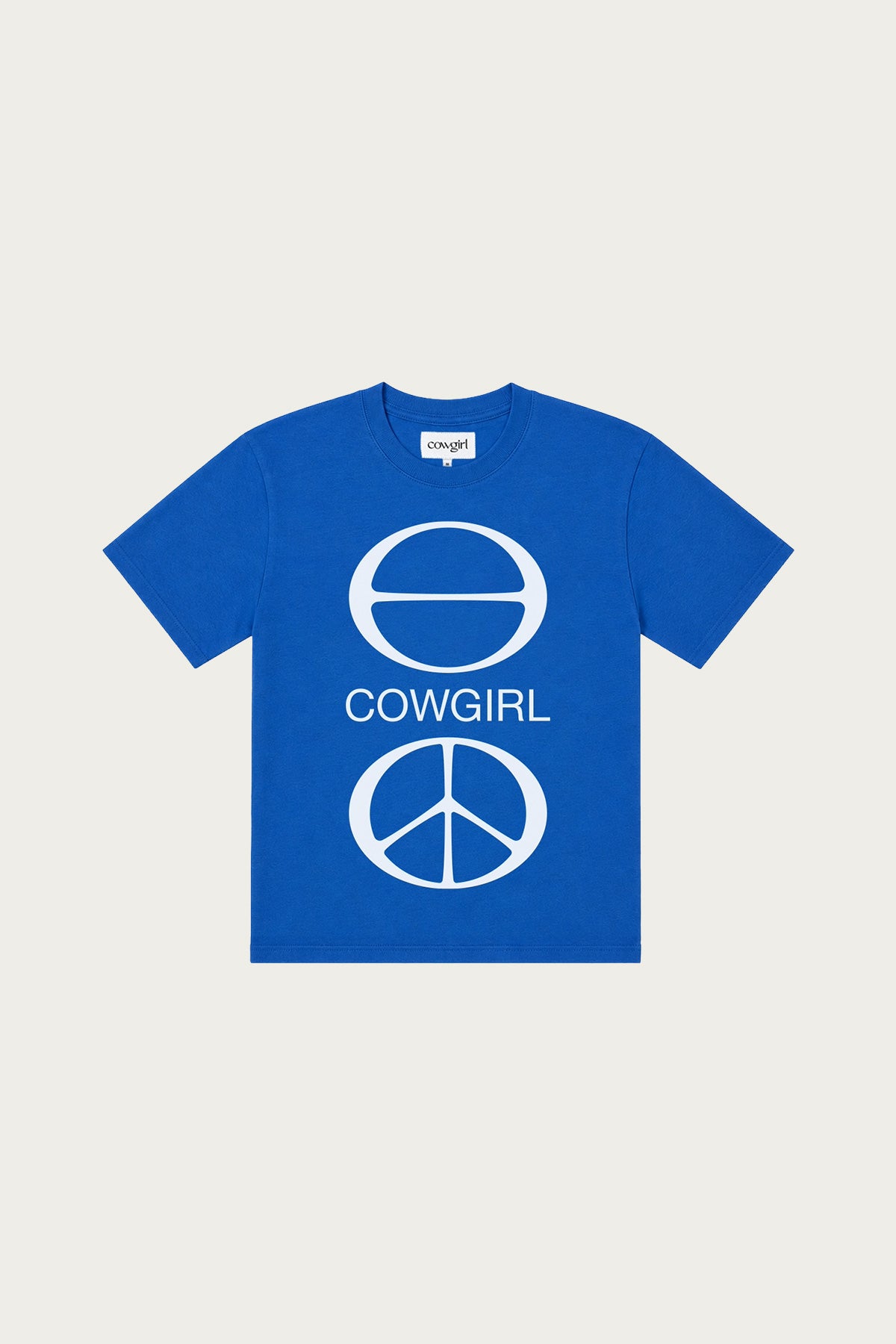 Cowgirl - Cowgirl Peace T-Shirt - Royal Blue - Canoe Club
