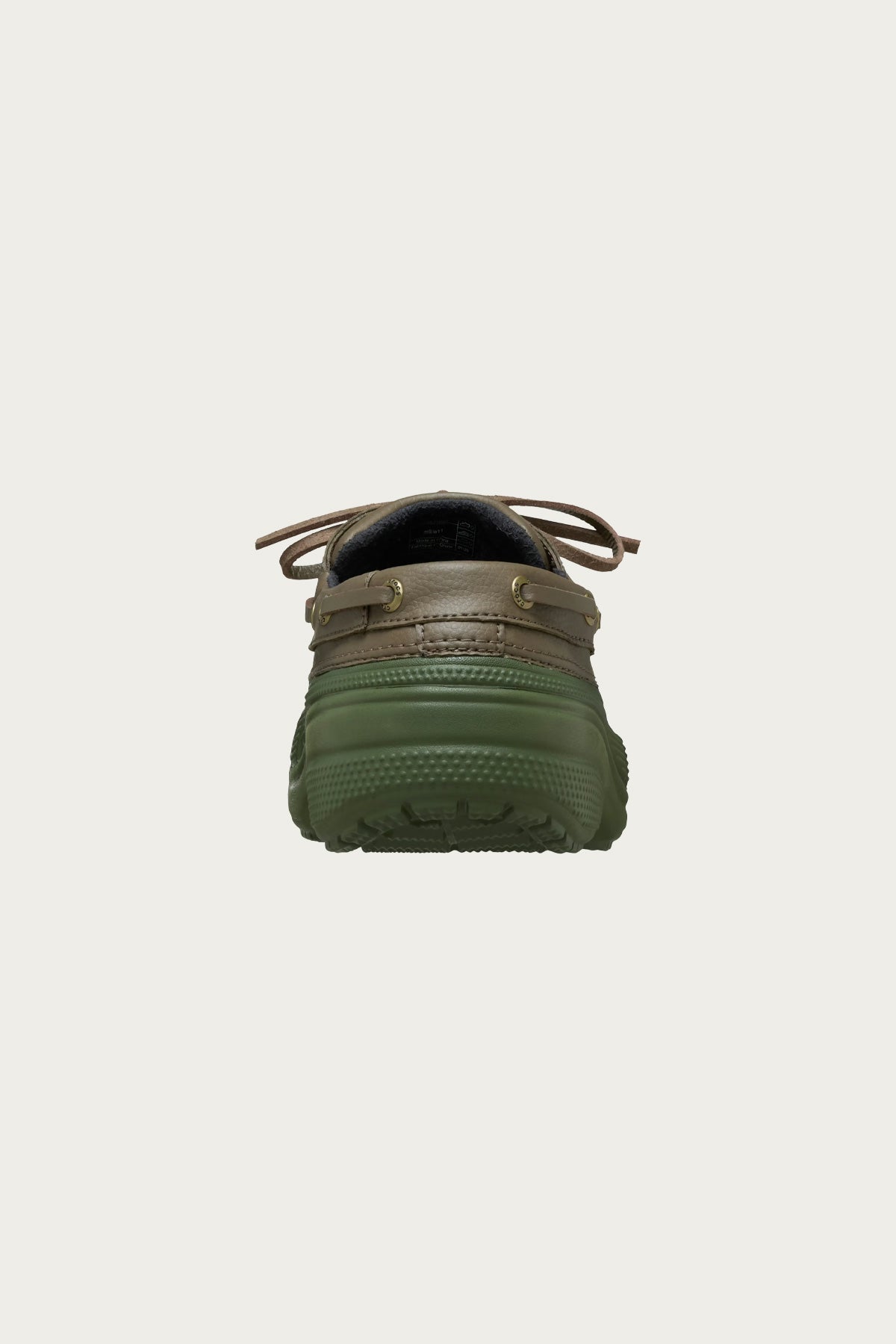 Crocs - Classic Boat Shoe - Army Green - Canoe Club