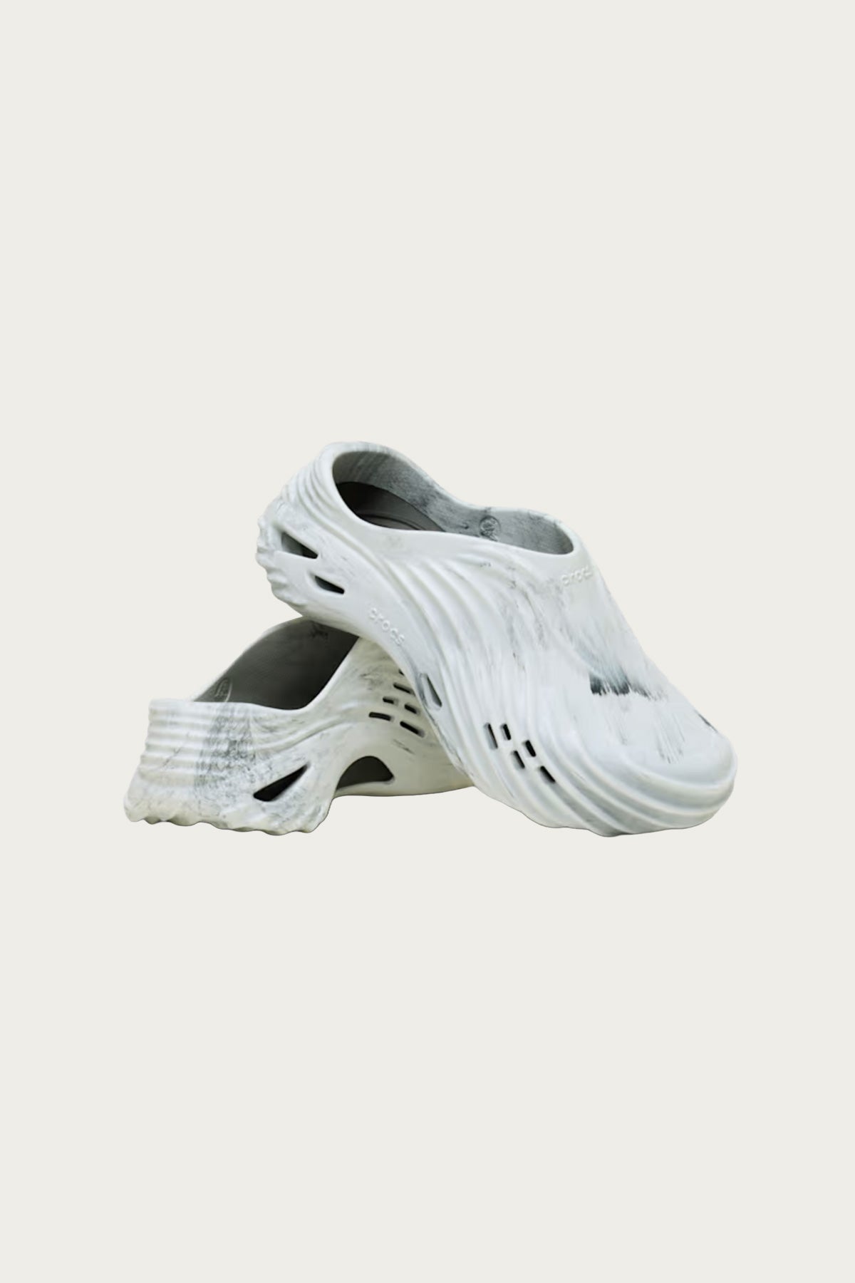 Crocs - Echo Wave Marbled - Black/White - Canoe Club