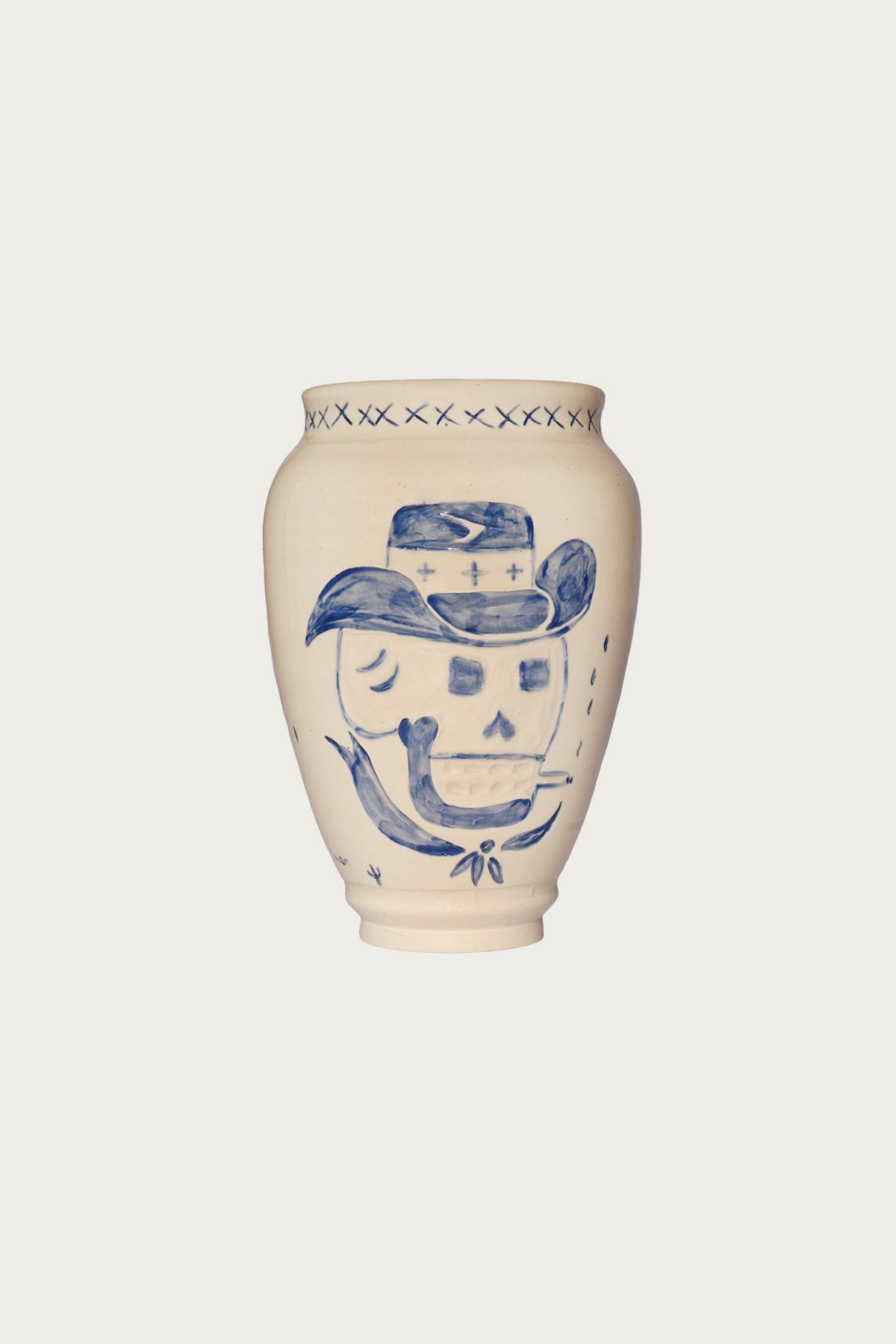 Danny D's Mud Shop - Cowboy Slow Dance Vase - Canoe Club