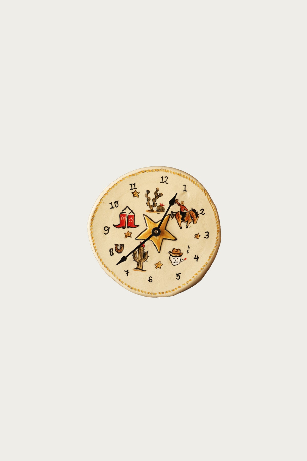 Danny D's Mud Shop - Desert Star Clock - Canoe Club