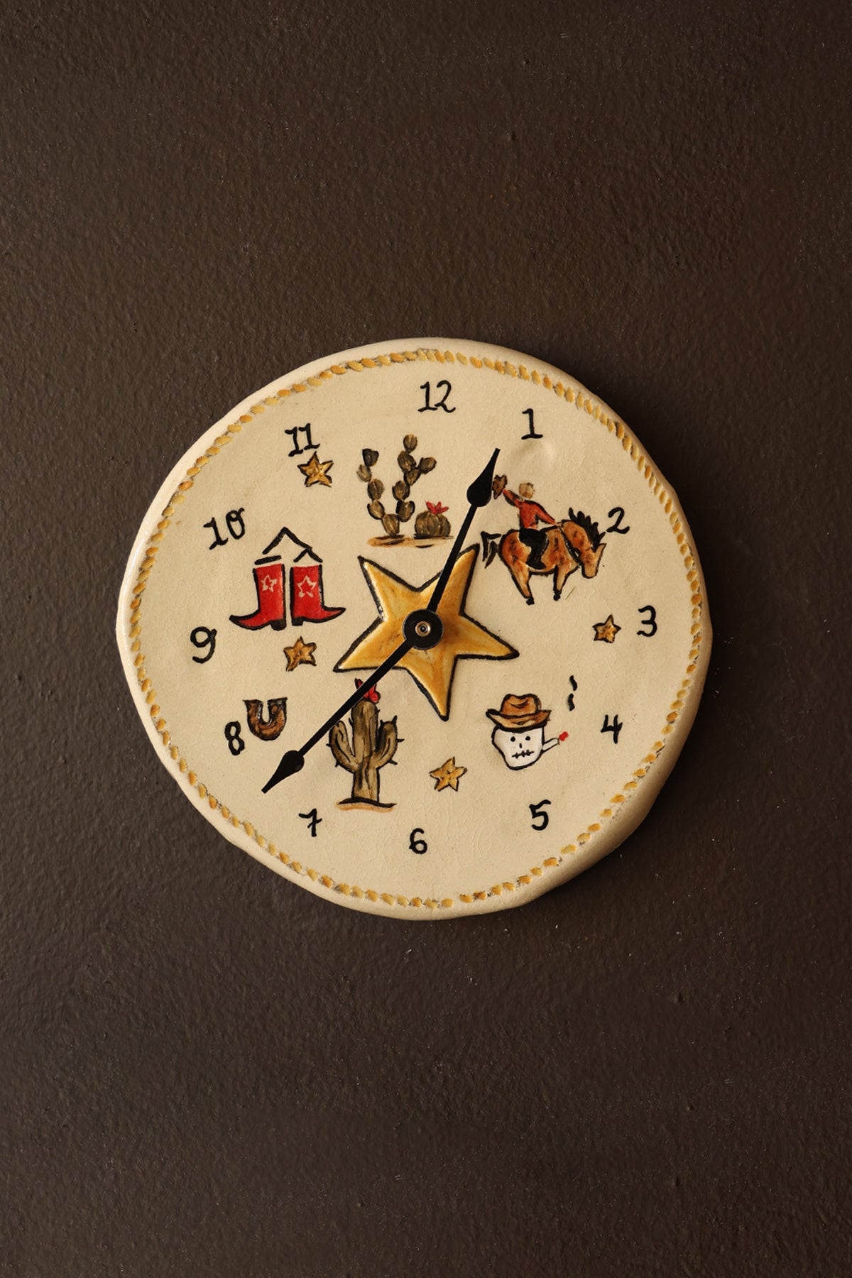 Danny D's Mud Shop - Desert Star Clock - Canoe Club