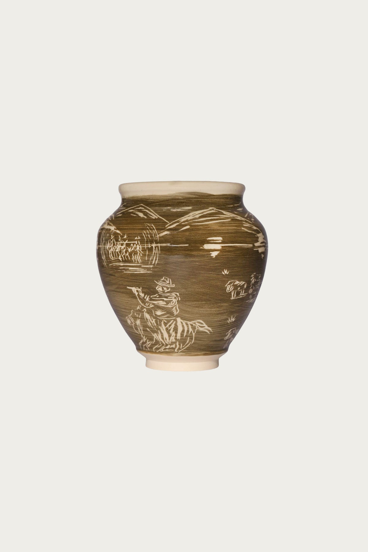 Danny D's Mud Shop - Rangers Vase - Canoe Club