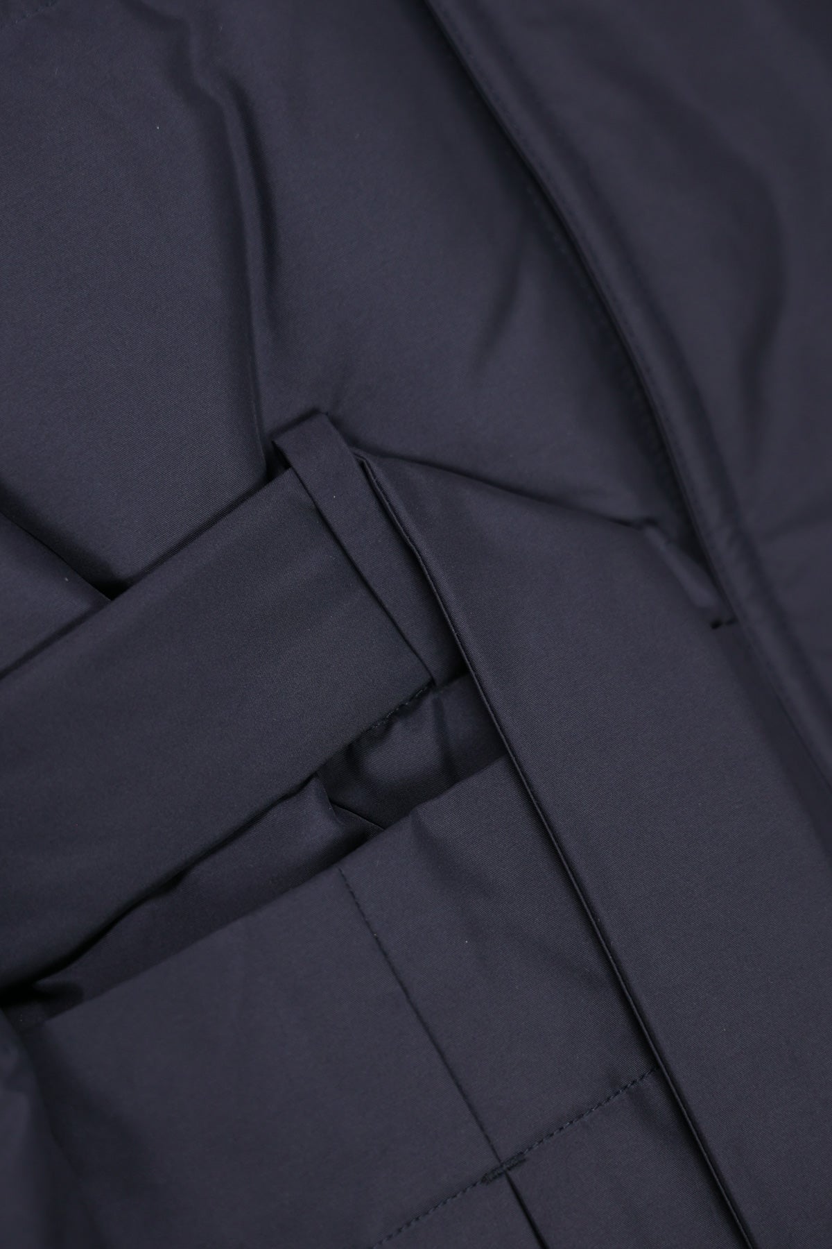 Document - Duck Down Hooded Robe - Navy - Canoe Club
