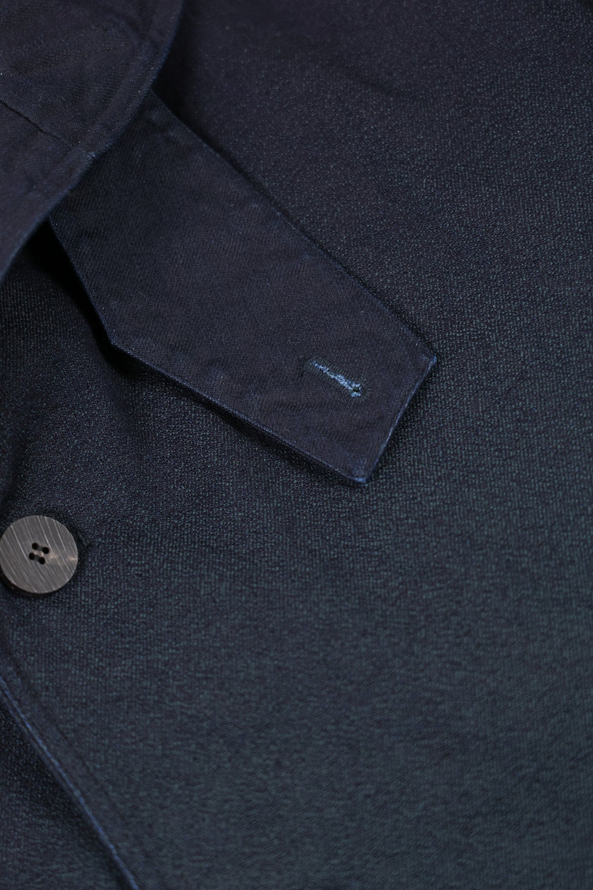 Document - Gradation Denim Padded Pea Coat - Indigo - Canoe Club