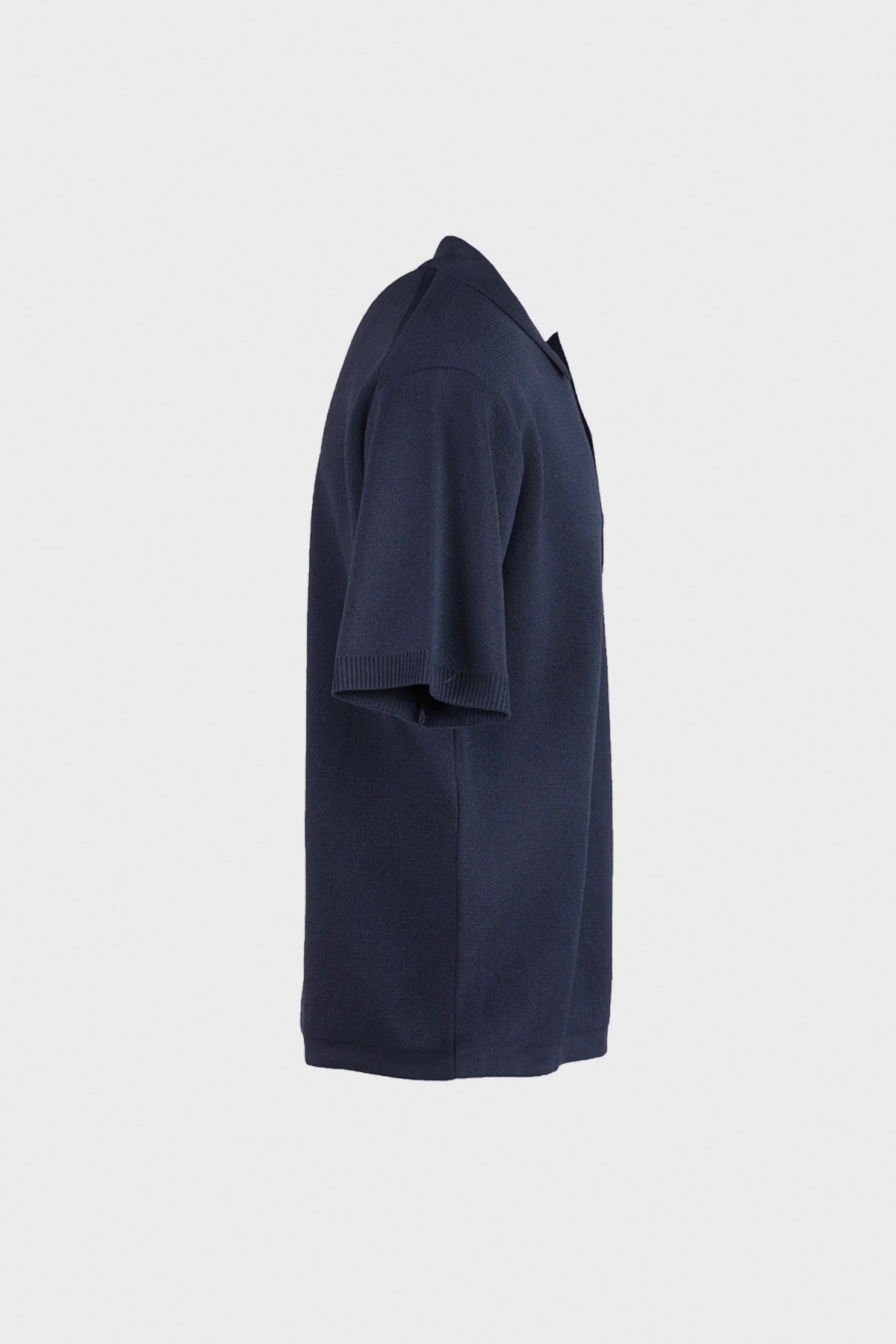 Document - Hanji Polo Sweater - Navy - Canoe Club