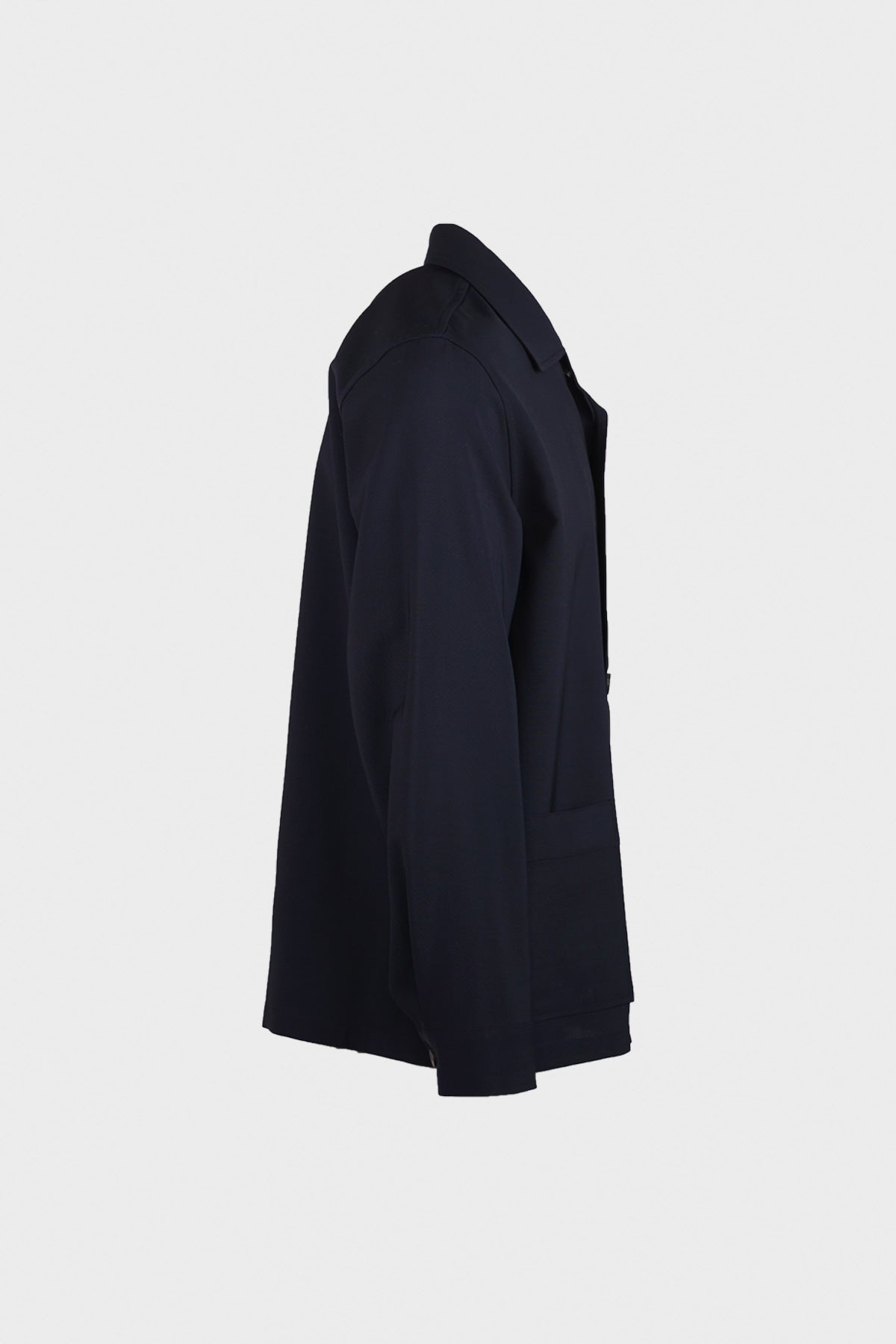 Document - Hopsack Chore Jacket - Dark Navy - Canoe Club