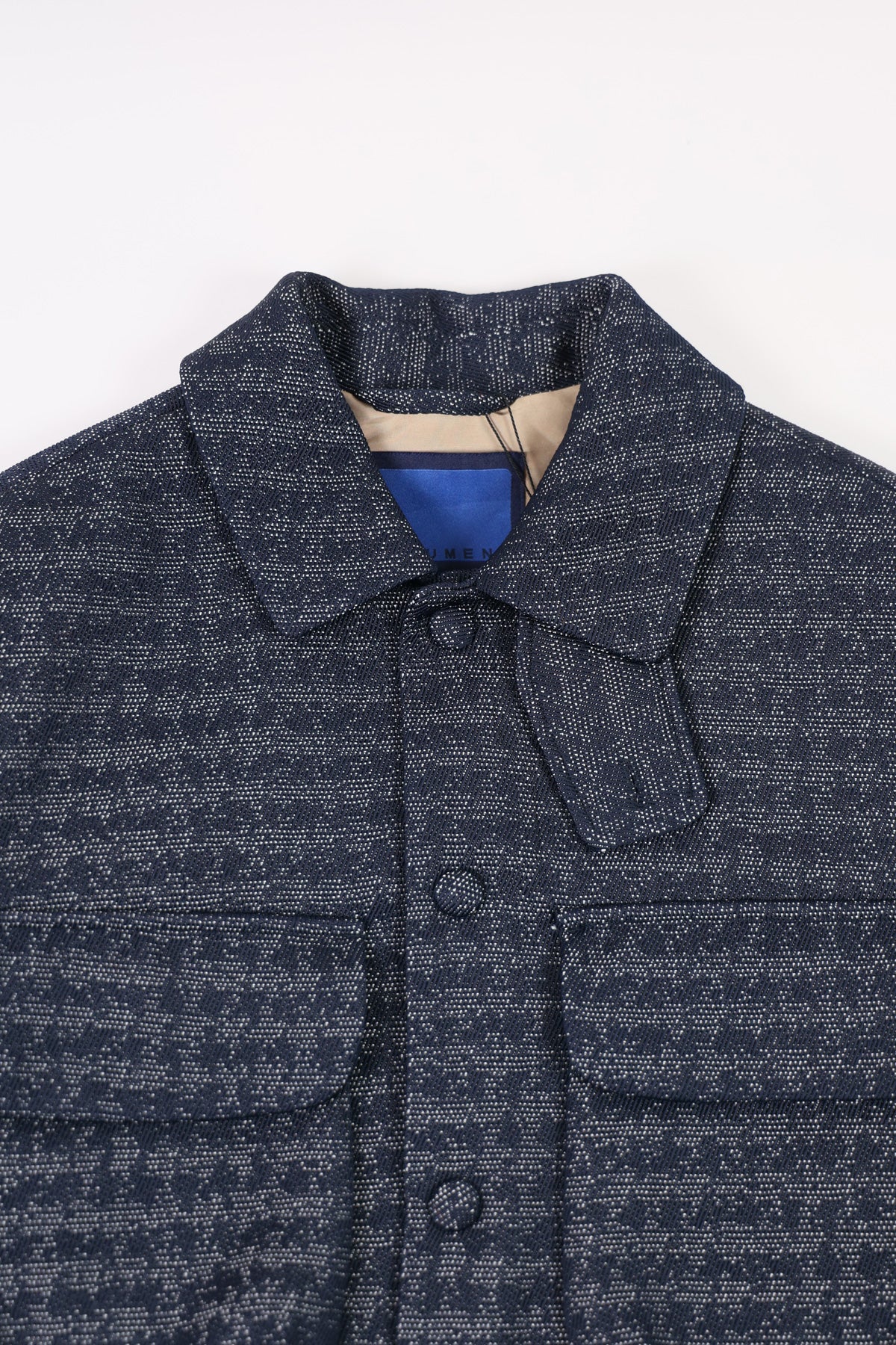 Document - Jacquard CPO Jacket - Navy - Canoe Club