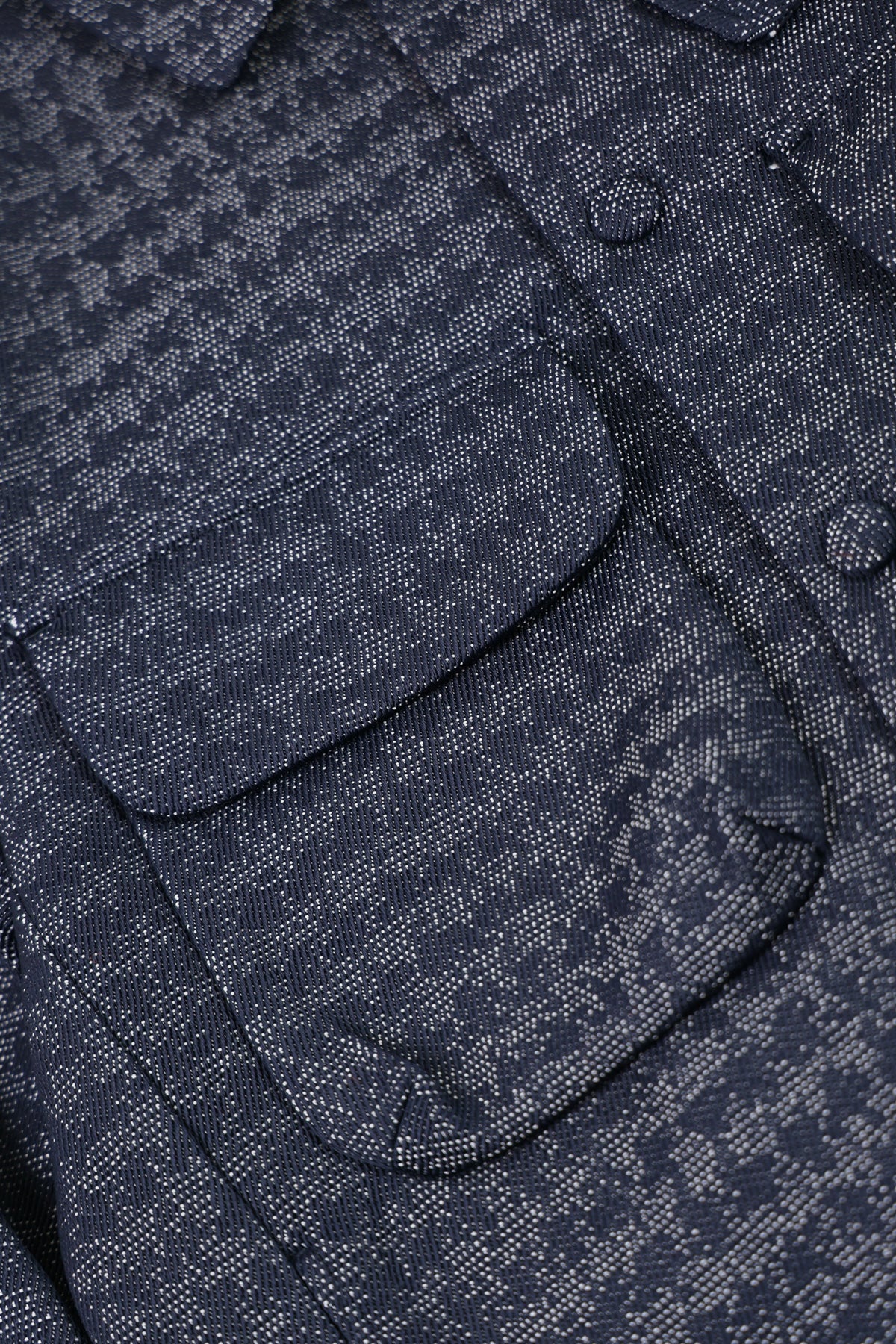Document - Jacquard CPO Jacket - Navy - Canoe Club
